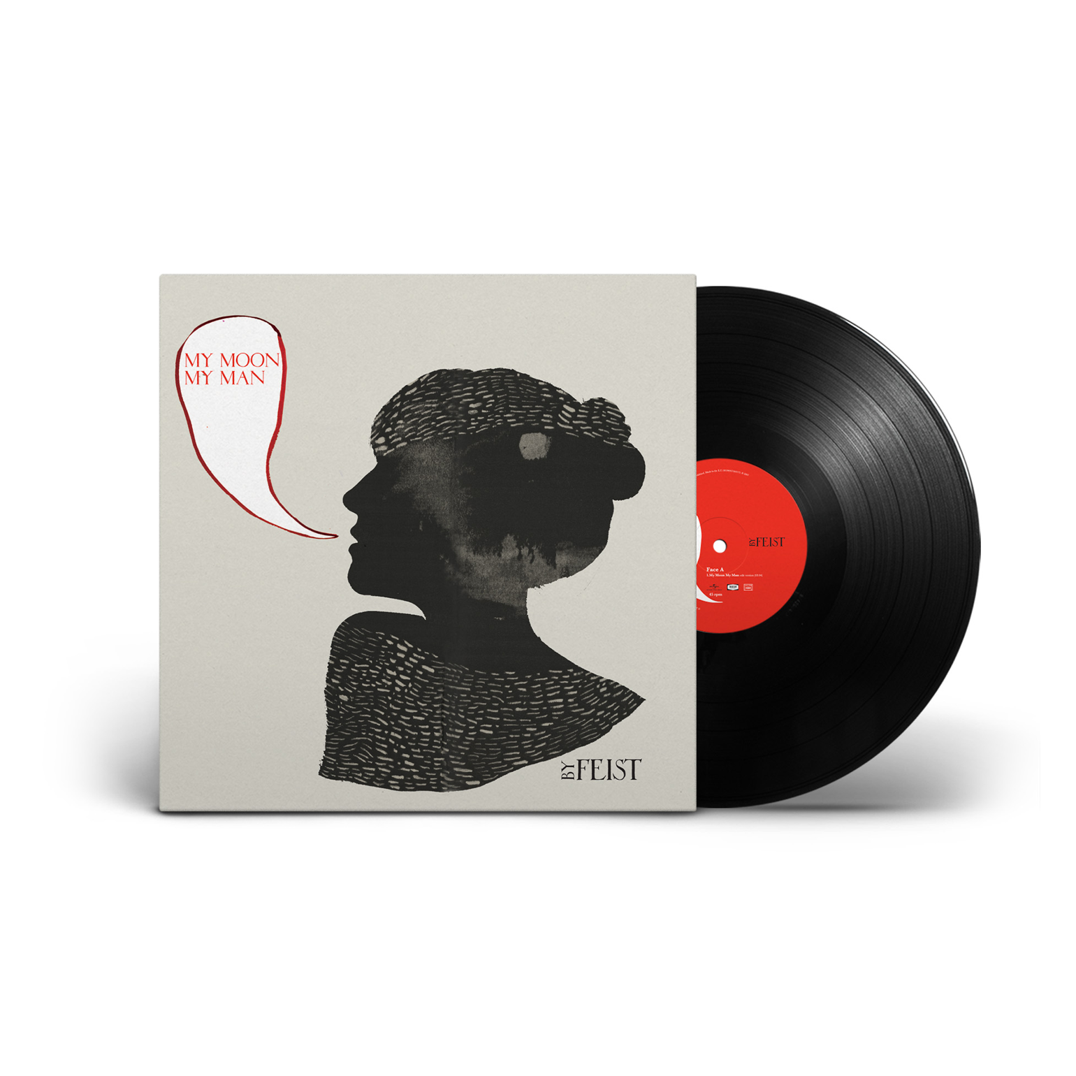 Feist - My Moon My Man - Vinyle 45T Transparent