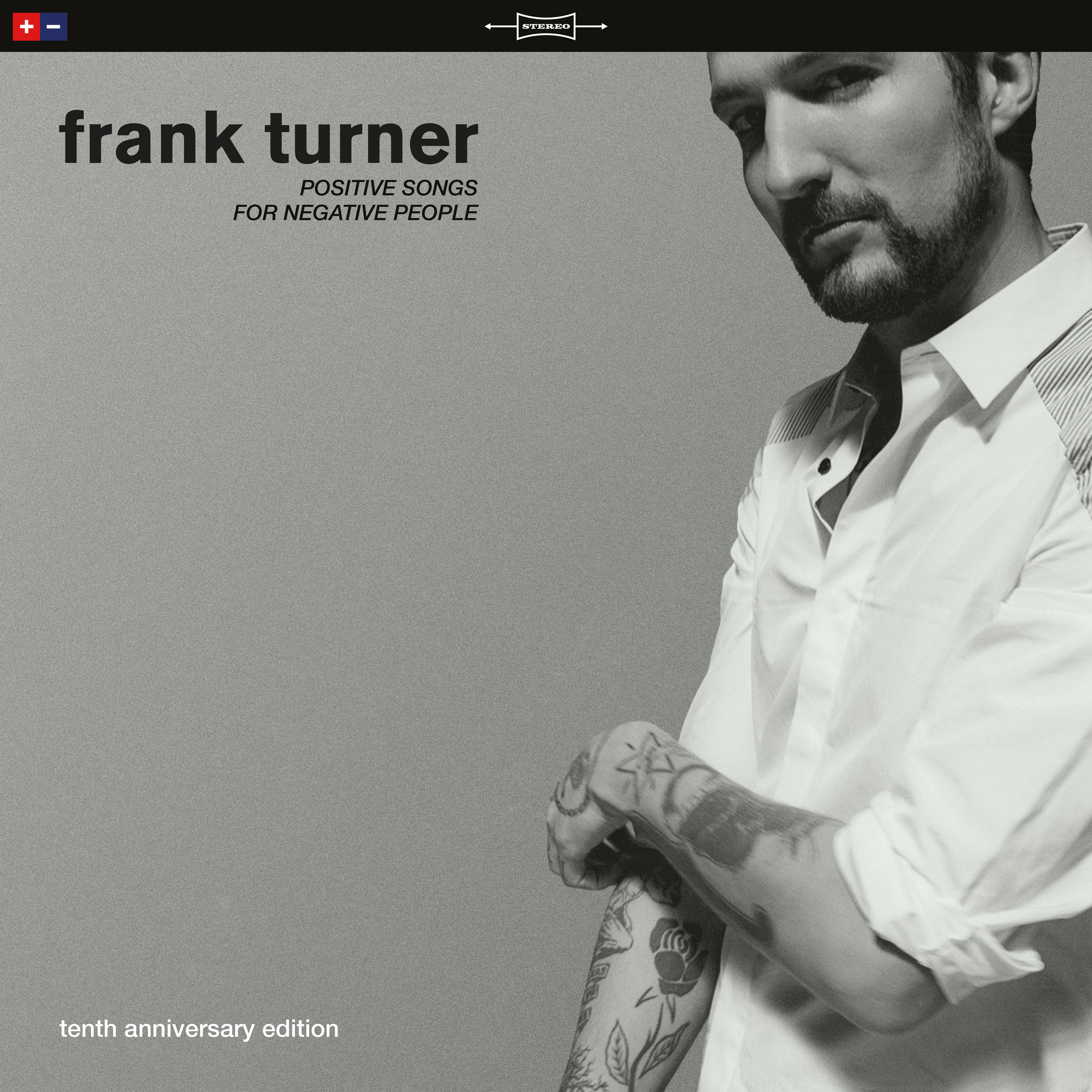 Frank Turner - Positive Songs For Negative People  10th Anniversary Edition - Double Vinyle Rouge & Bleu