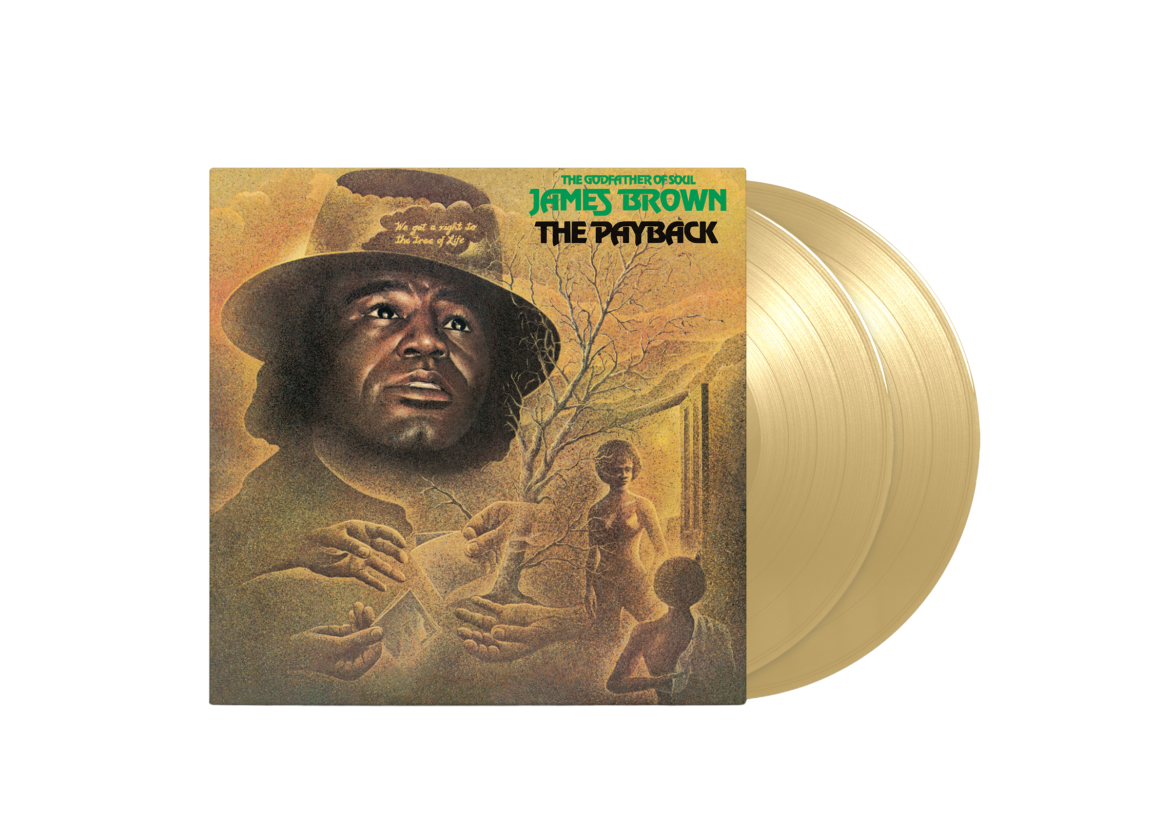 James Brown - The Payback - Double Vinyle Couleur