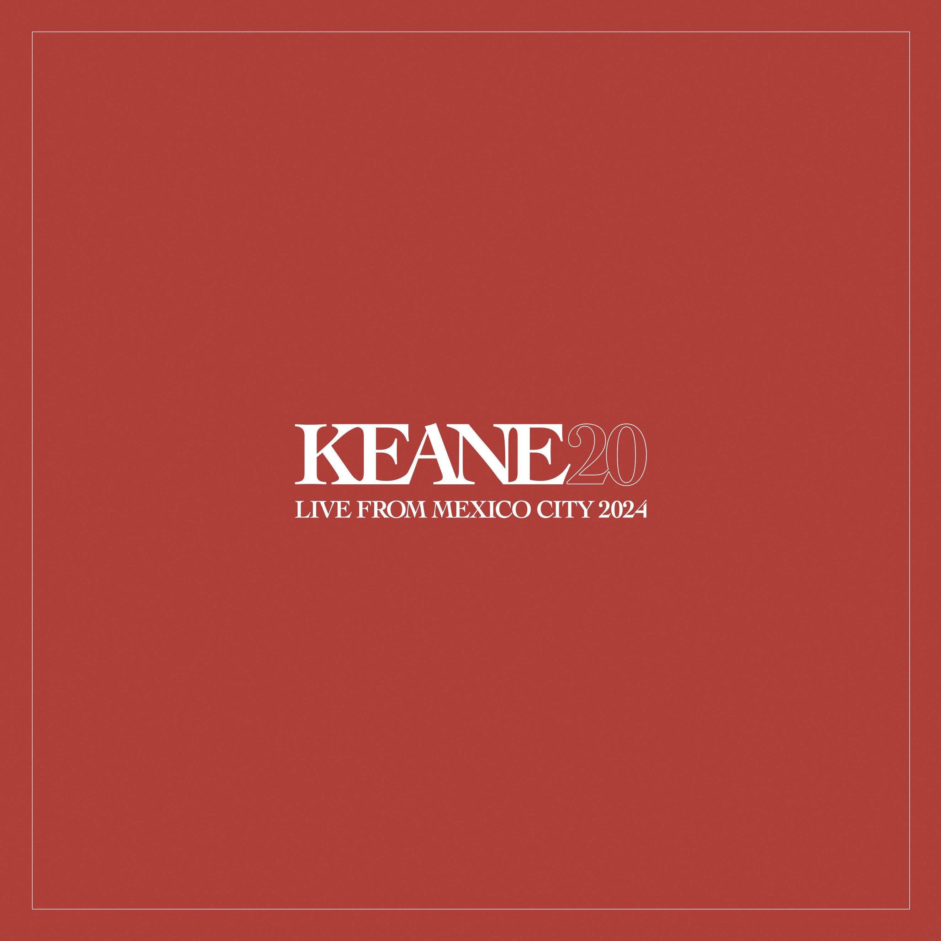 Keane - Live From Mexico City 2024 - Vinyle Splatter Blanc & Vert
