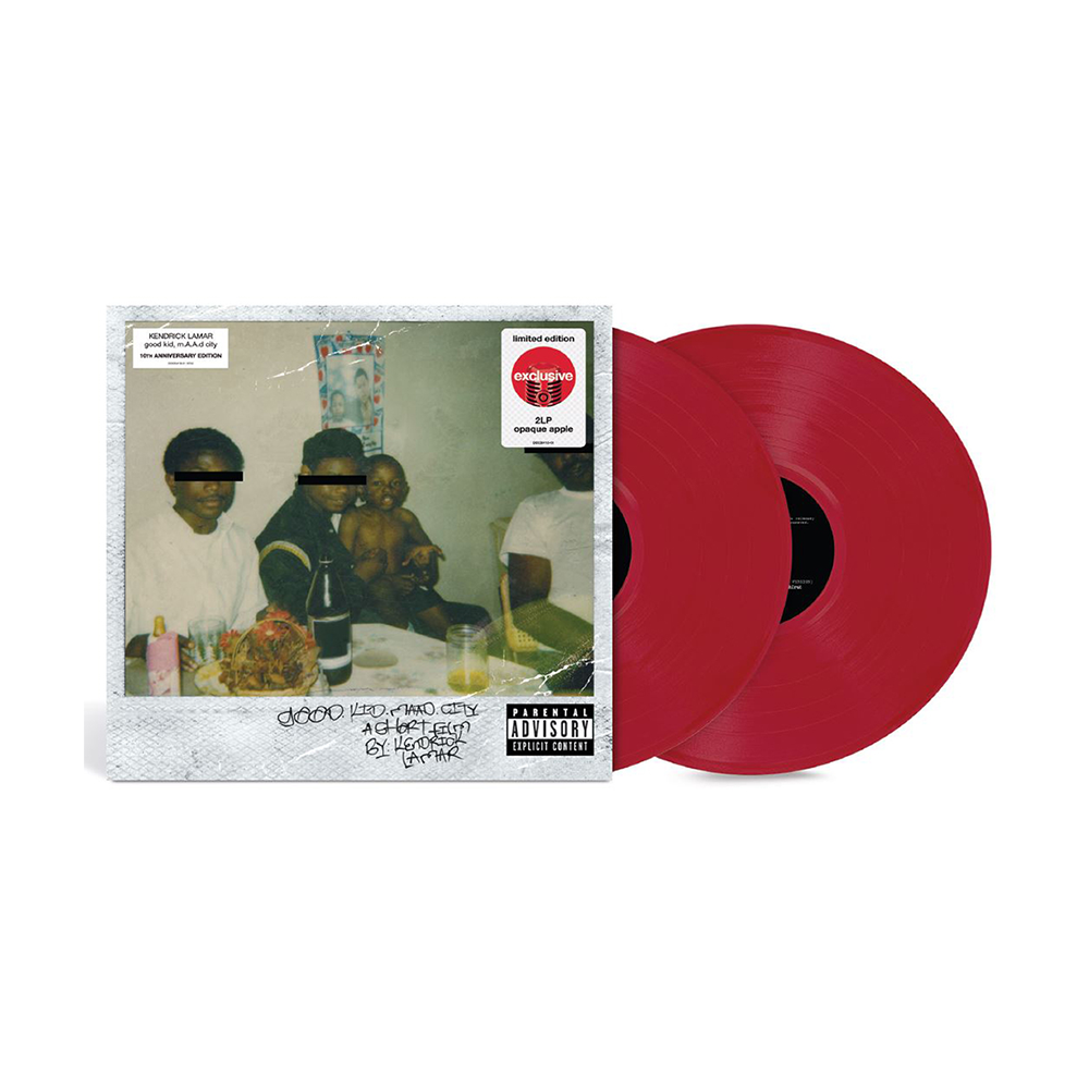 Kendrick Lamar - good kid, m.A.A.d city 10th Anniversary - Double vinyle rouge