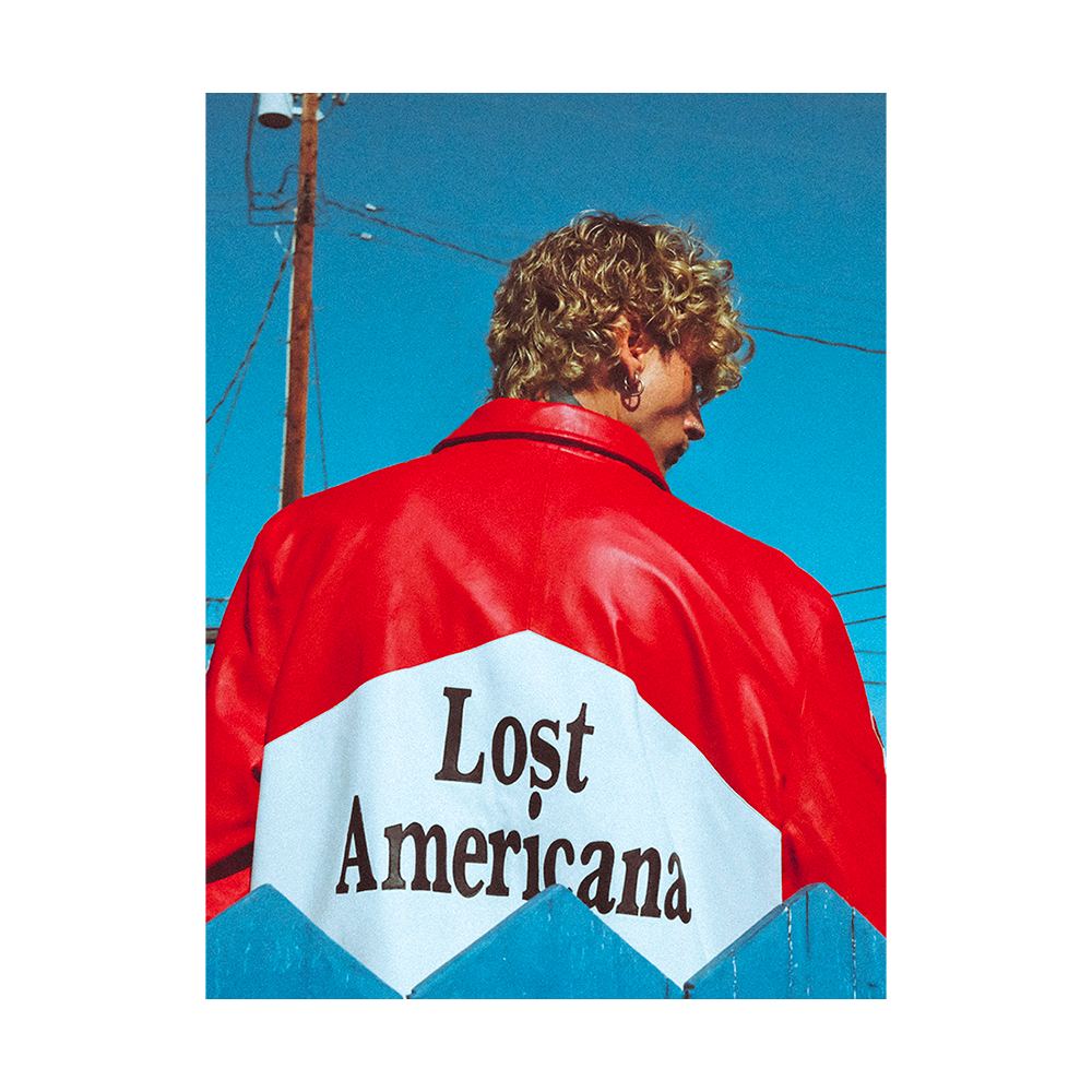 mgk - lost americana - cover poster