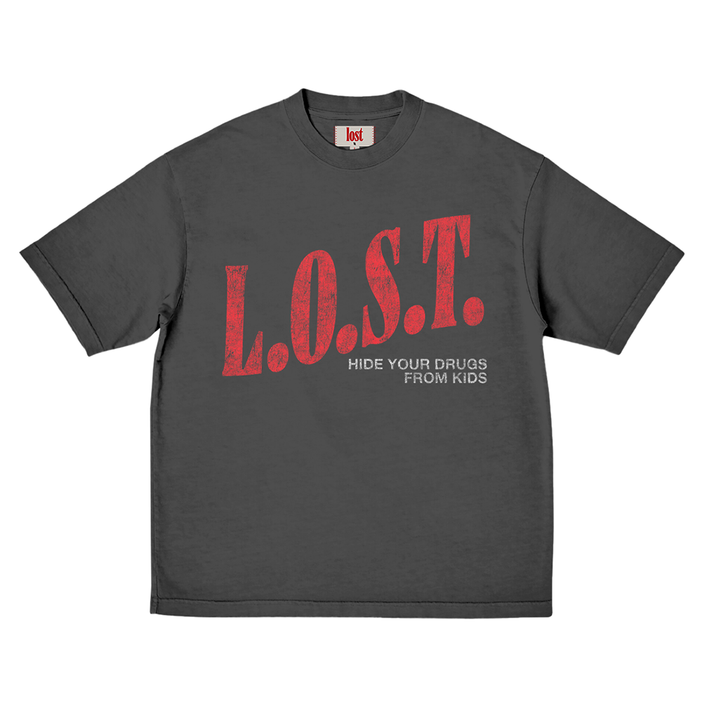mgk - lost americana - Vinyle Platinum Metallic + Hide Tee