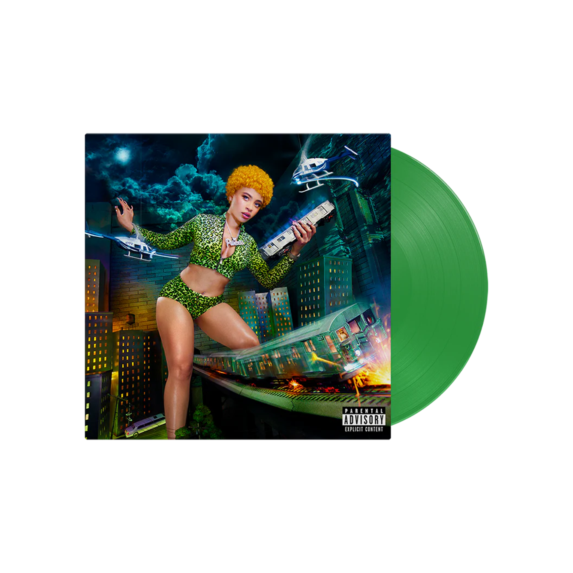 Ice Spice - Y2K - LP vert exclusif cover alternative