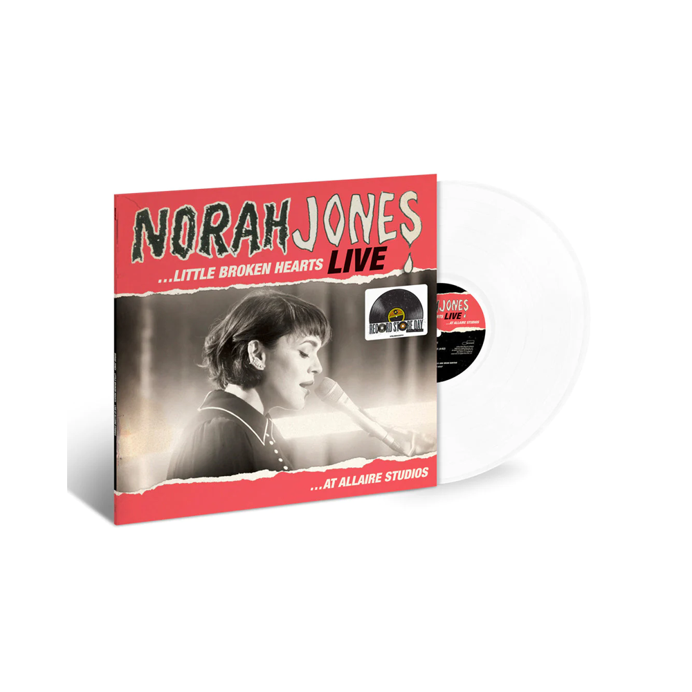 Norah Jones - Little Broken Hearts Live At Allaire Studios - Vinyle blanc