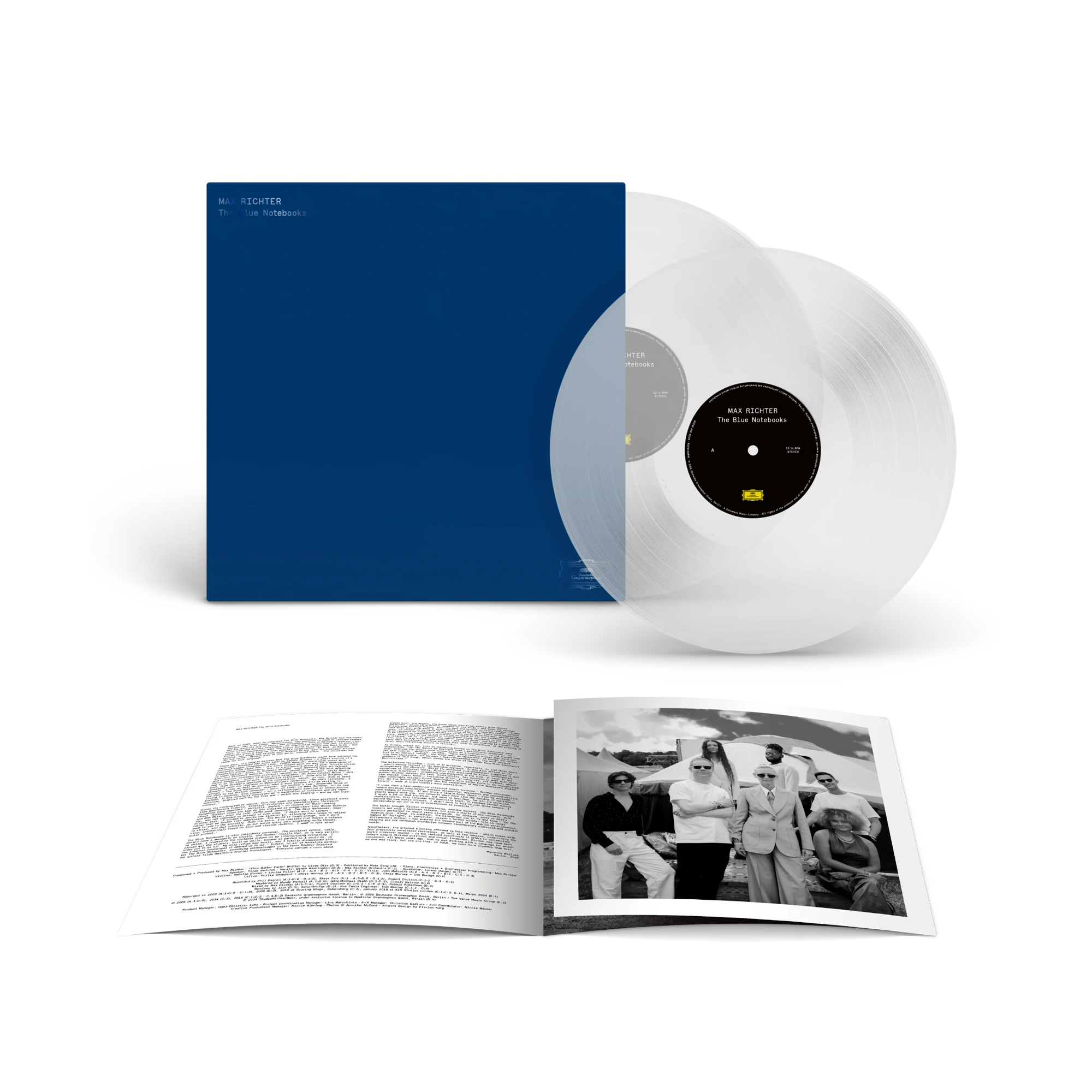 Max Richter - The Blue Notebooks - Double vinyle transparent