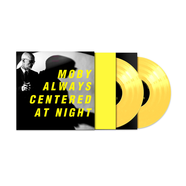 Moby - Always Centered at Night - Double Vinyle Jaune Numéroté