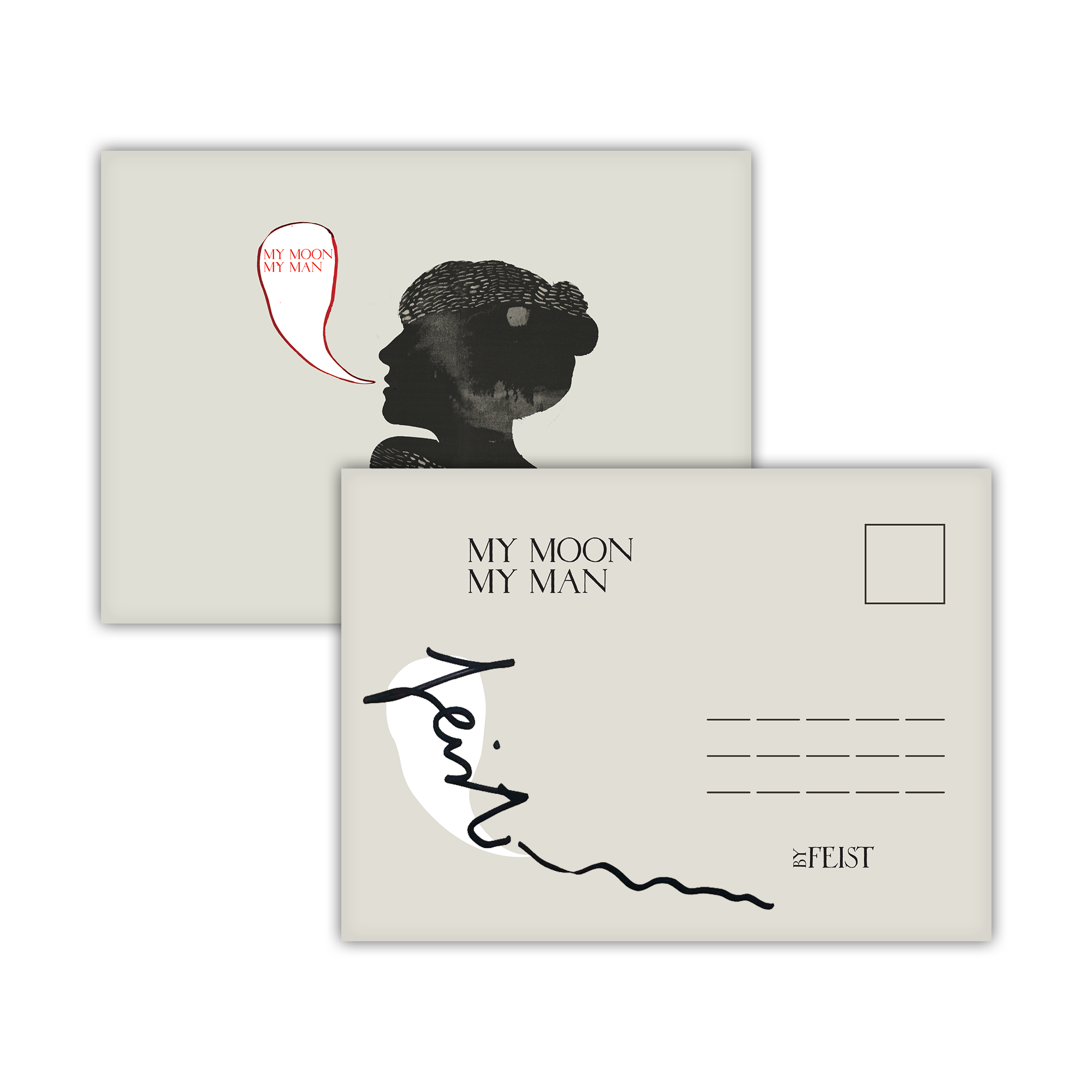 Feist - My Moon My Man - Vinyle 45T Transparent + Carte dédicacée