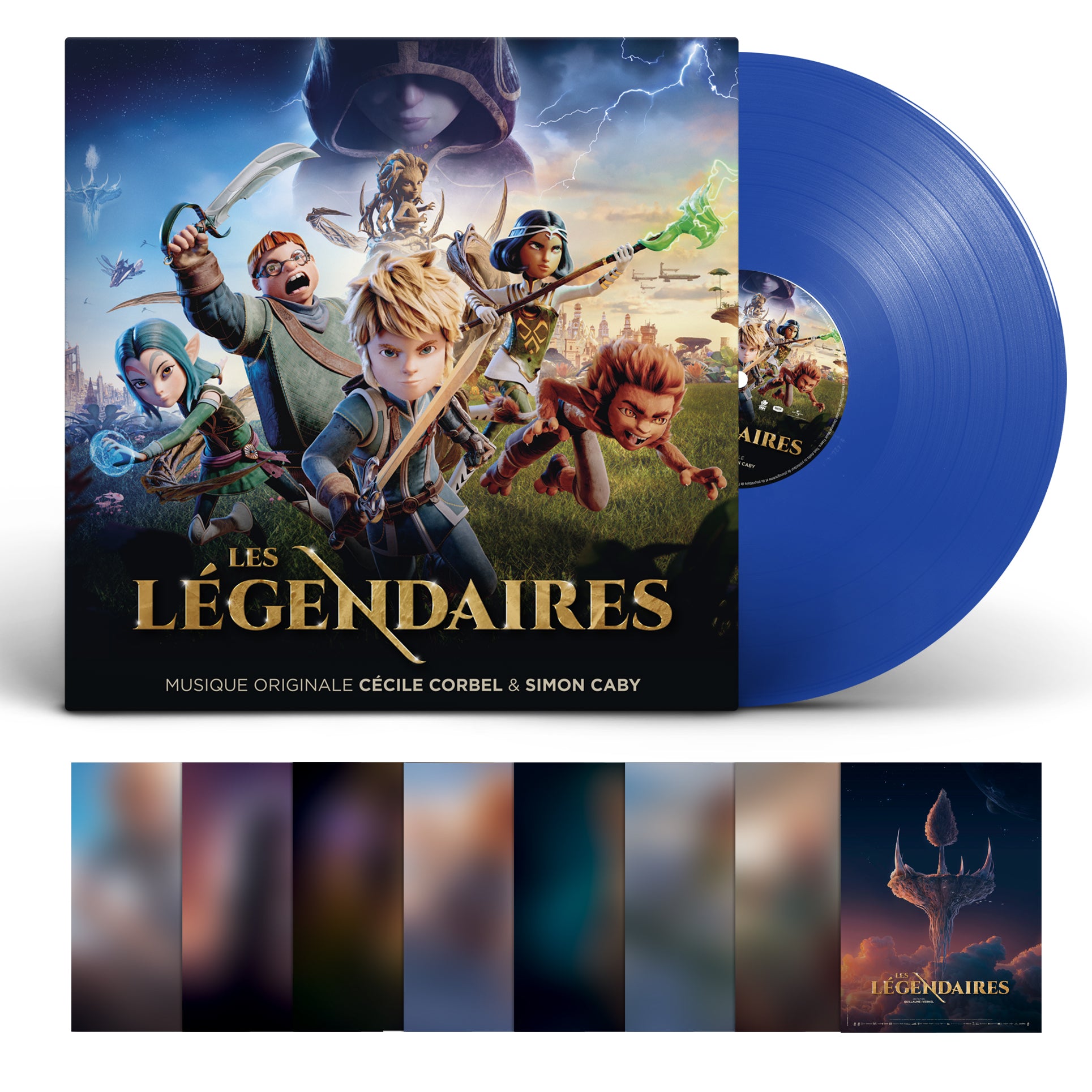 BO Les Légendaires - Vinyle dédicacé exclusif (inclus postcard aléatoire)