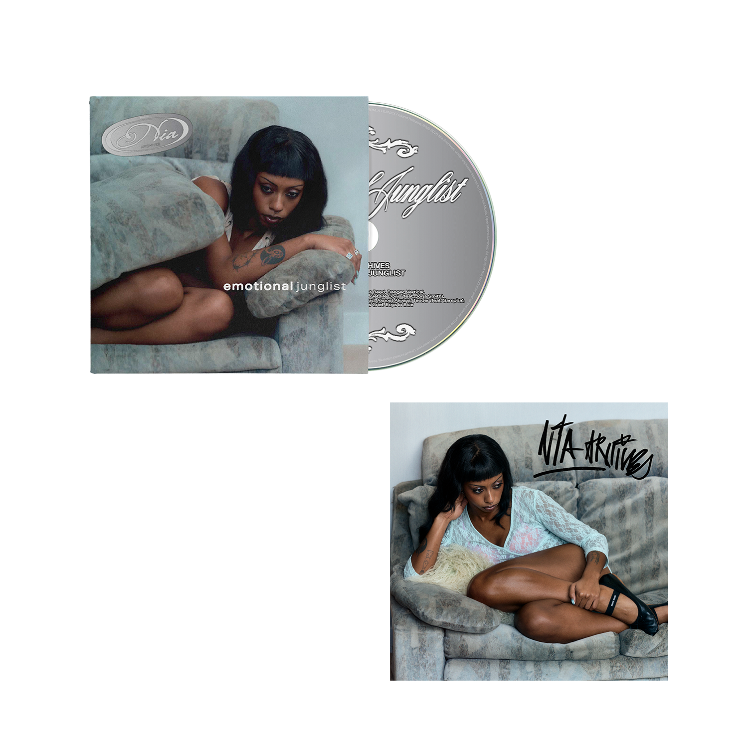 Nia Archives - Emotional Junglist - CD + Artcard dédicacée