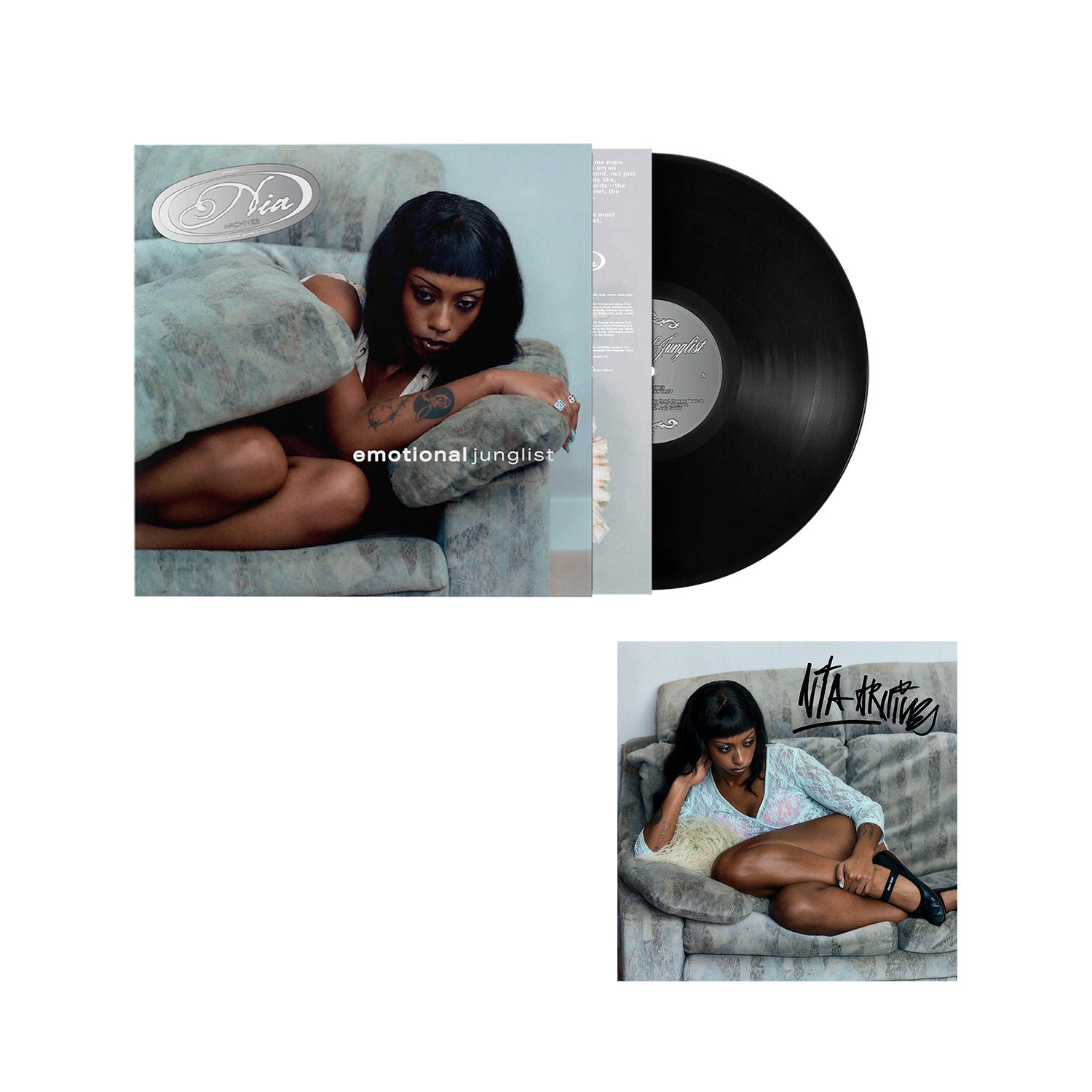 Nia Archives - Emotional Junglist - Vinyle + Artcard dédicacée