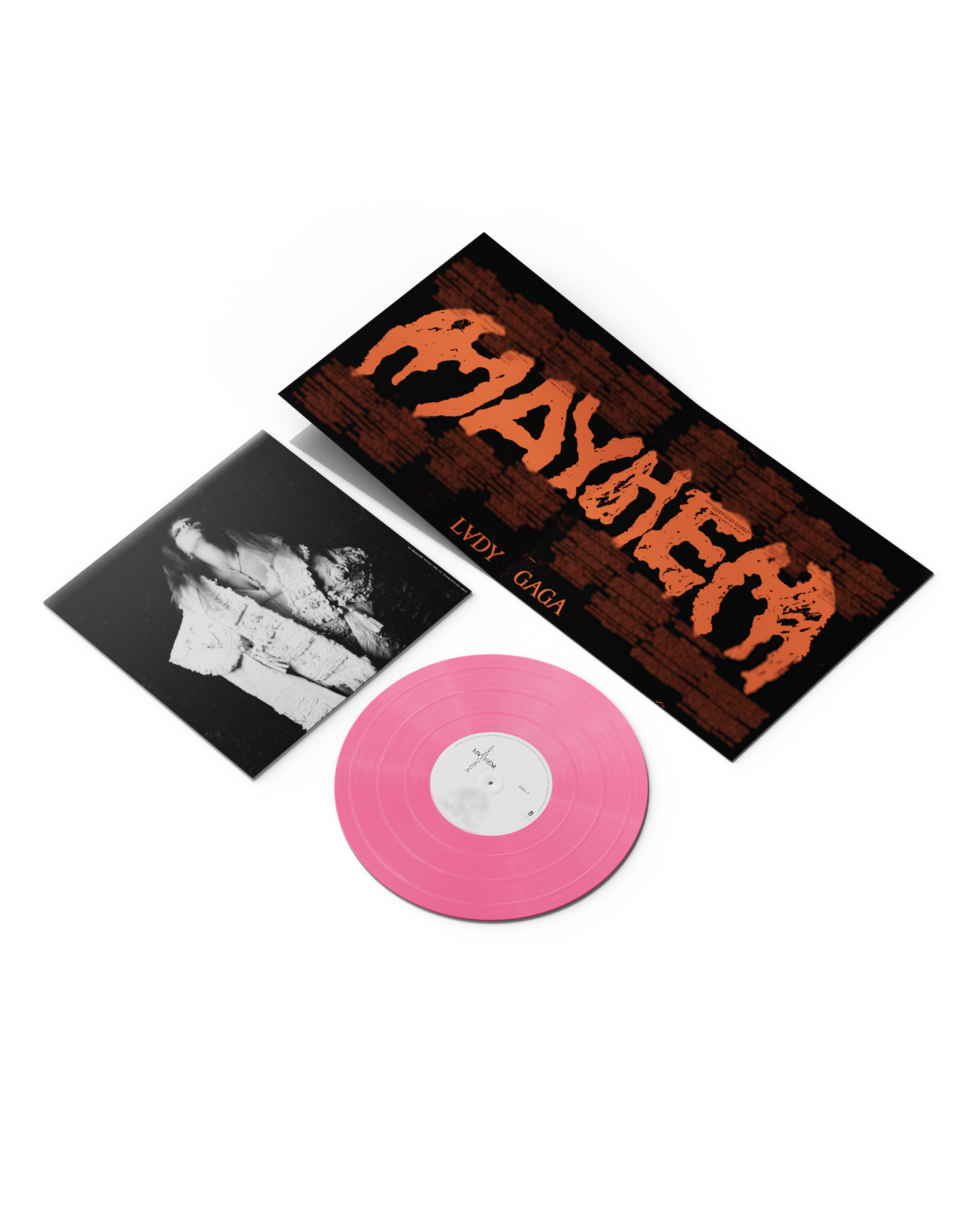 Lady Gaga - MAYHEM - 140g Opaque Hot Pink Vinyl