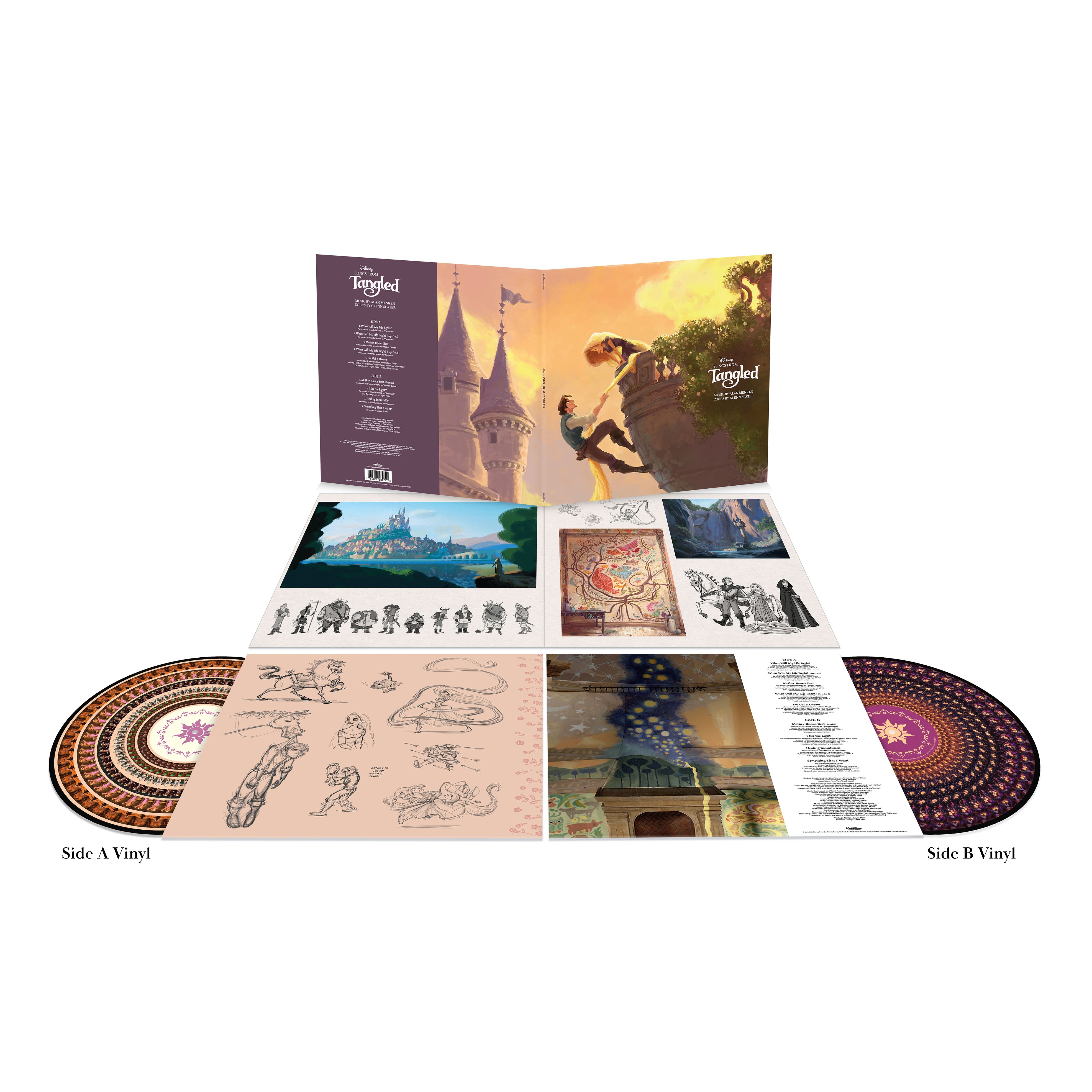 Various Artists - Songs from Tangled - Vinyle Zoetrope