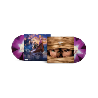 Disney - Raiponce - Vinyle Violet, lilas & blanc
