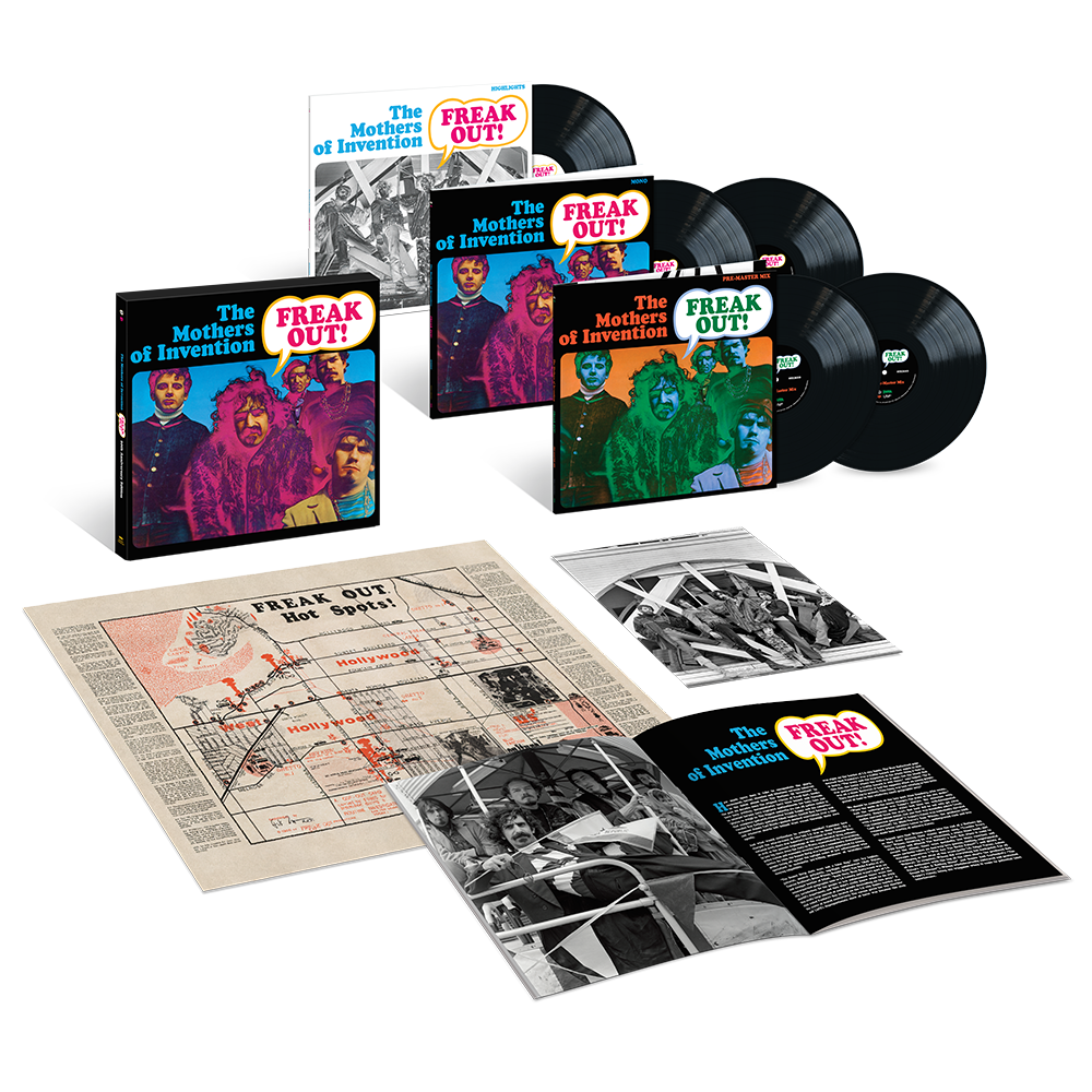 Frank Zappa & The Mothers of Invention - Freak Out! 60th Anniversary - Coffret Vinyle 5LP