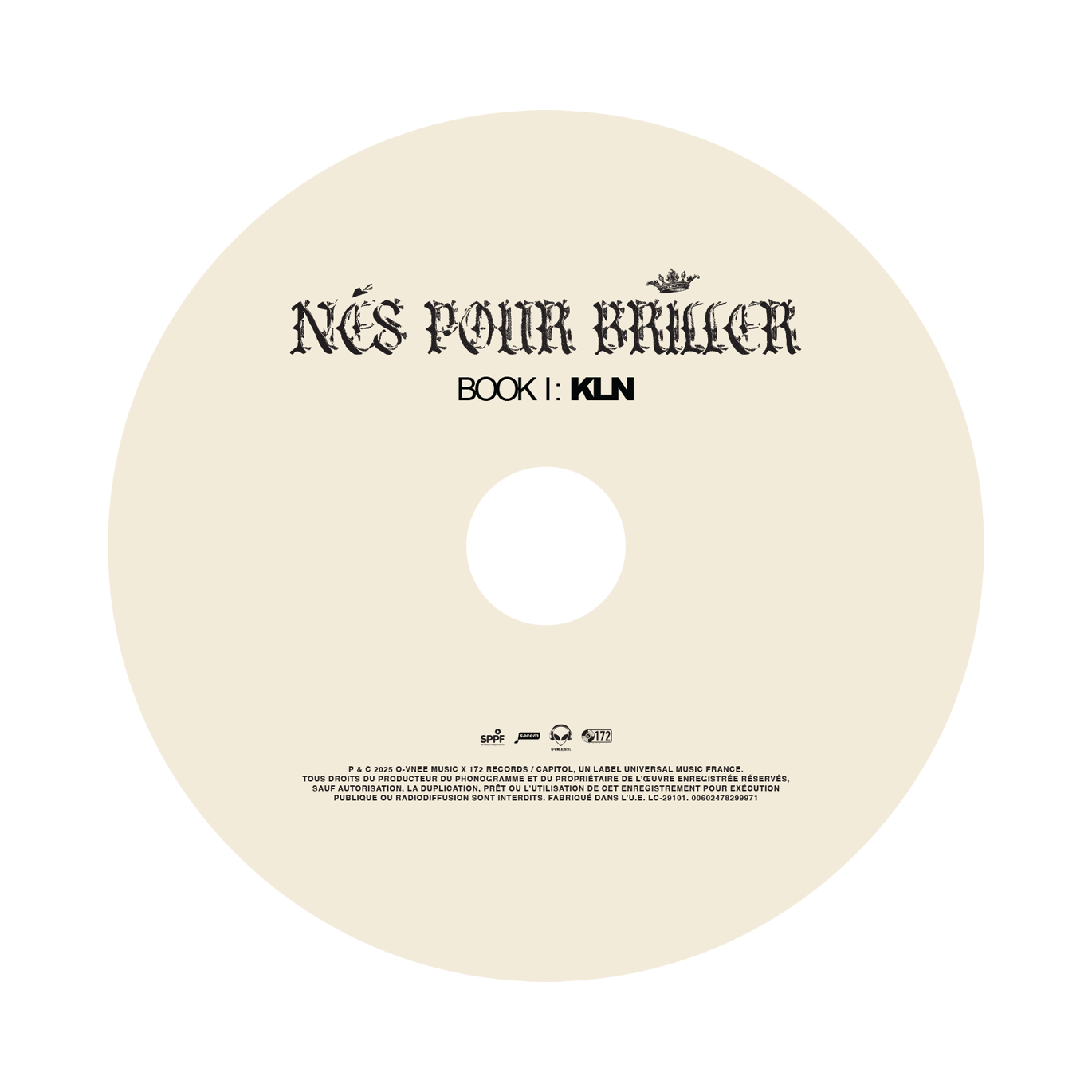 L2B - NÉS POUR BRILLER - CD DÉDICACÉ