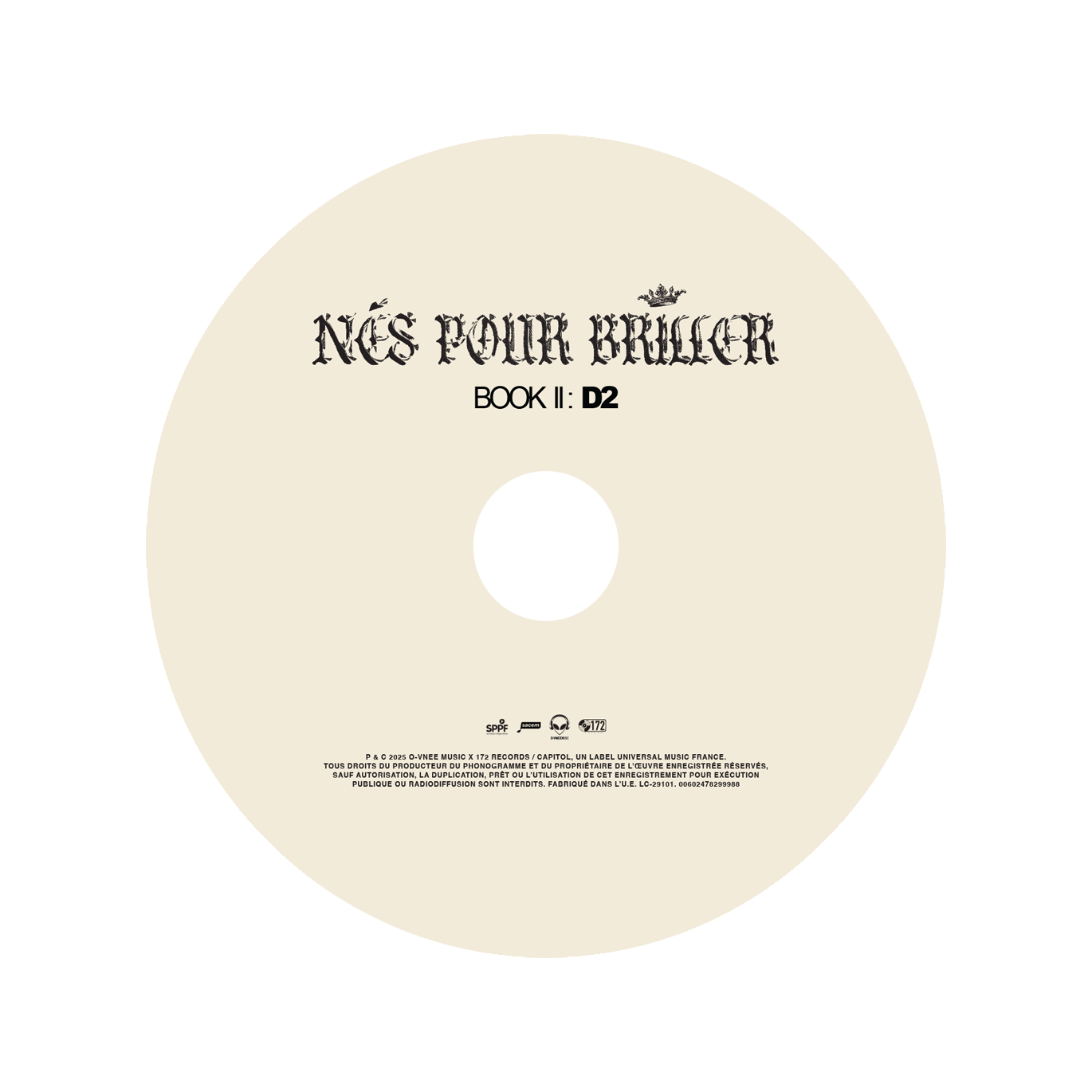 L2B - NÉS POUR BRILLER - CD DÉDICACÉ