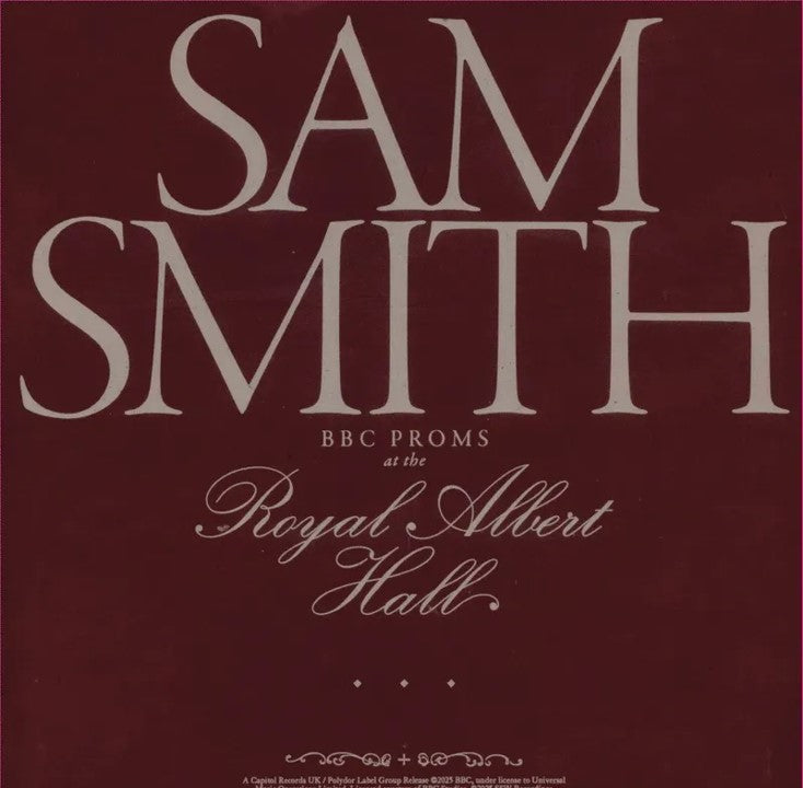 Sam Smith - BBC Proms At The Royal Albert Hall - Double Vinyle