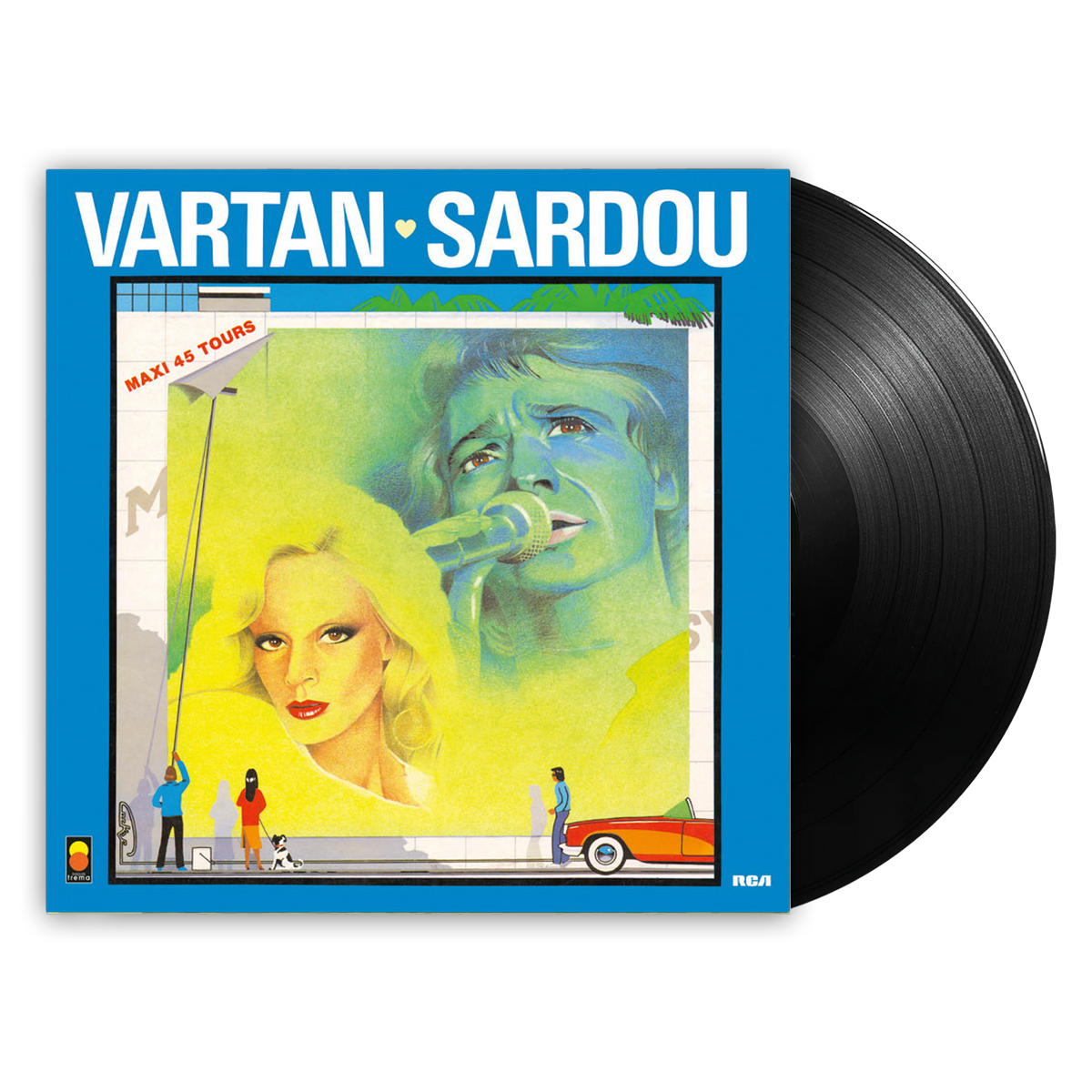Michel Sardou - Coffret collection 10 maxis vinyles