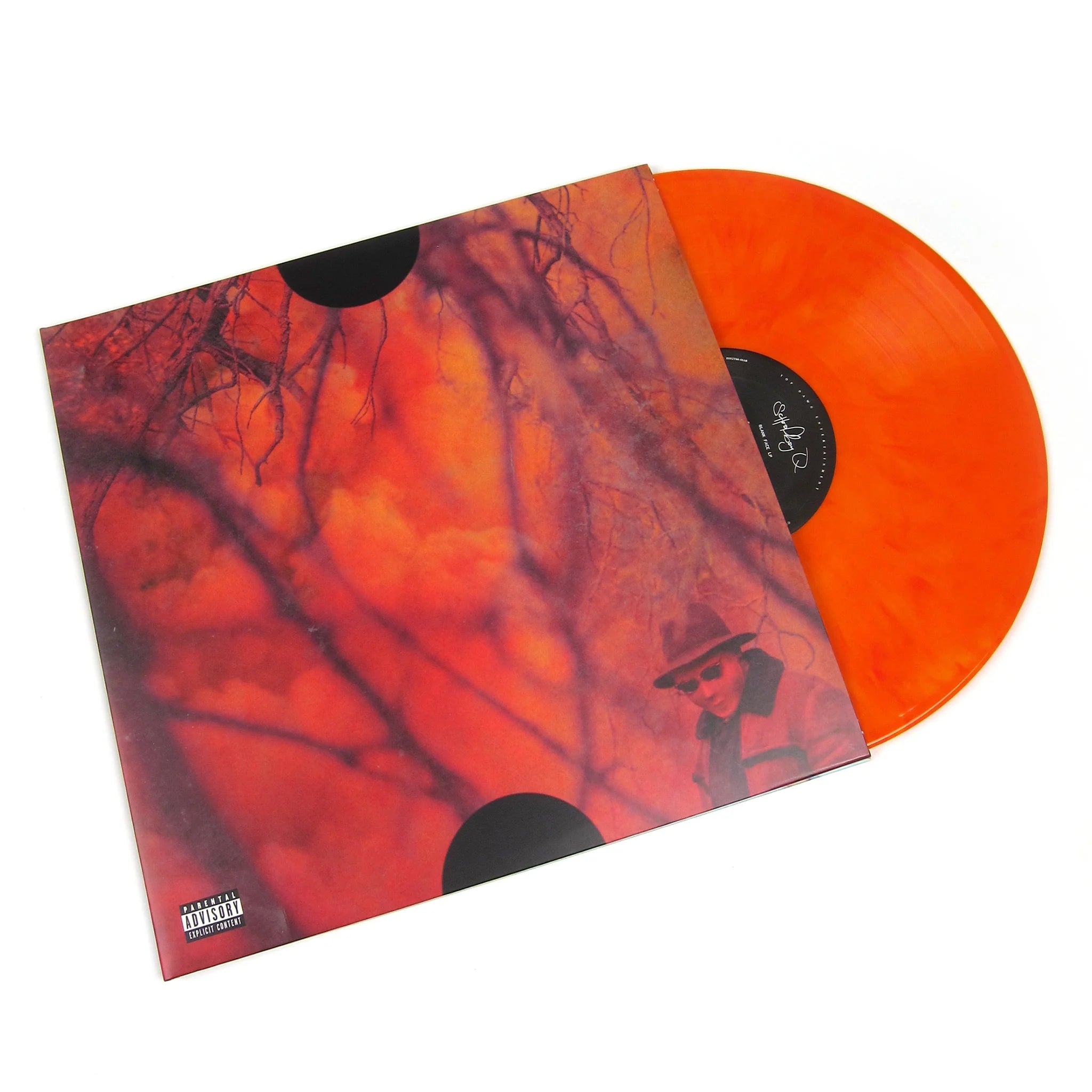 Schoolboy Q - Blank Face - Double Vinyle Marbré Orange