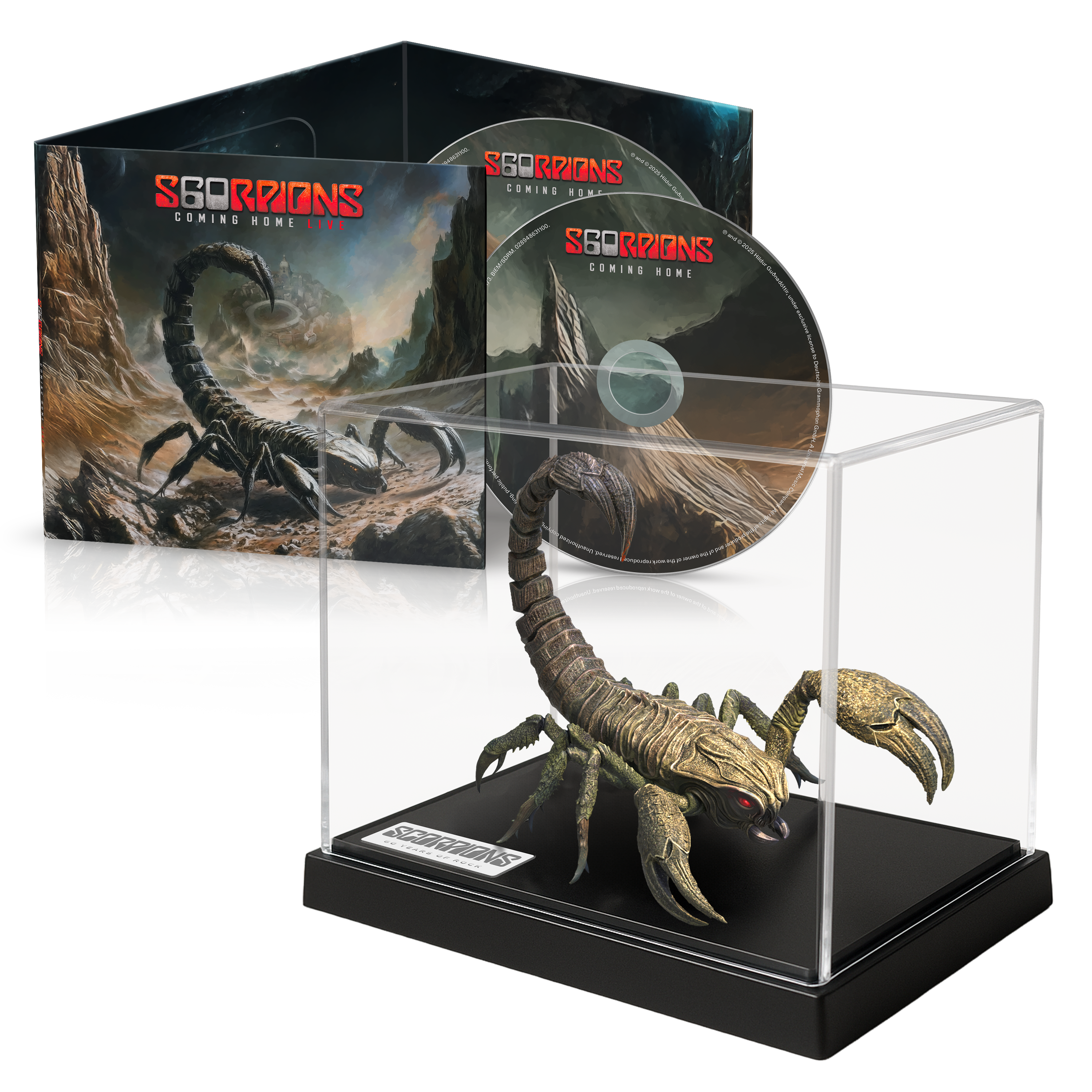 Scorpions - Coming Home Live - Double CD + Figurine Collector