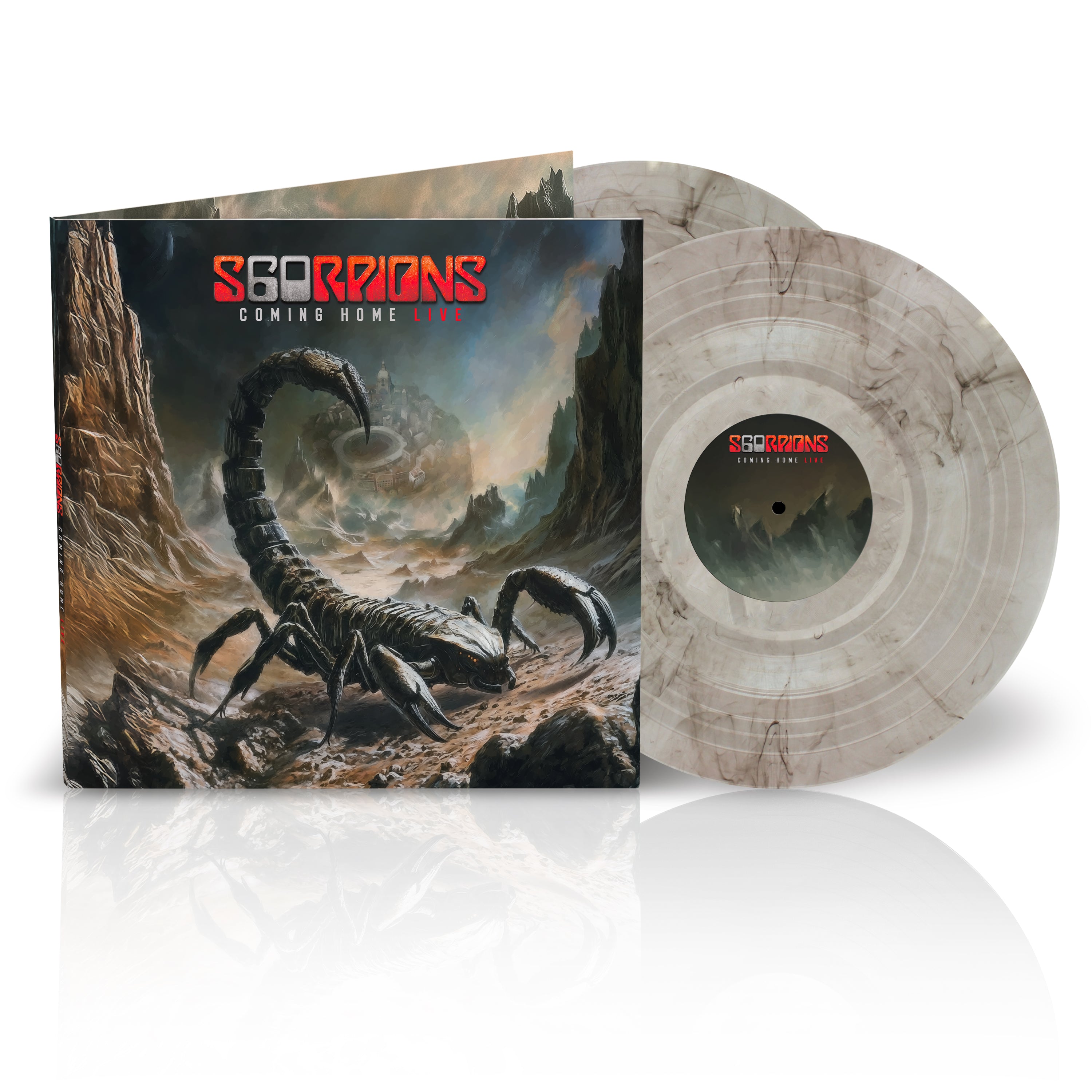 Scorpions - Coming Home Live - Double Vinyle Couleur