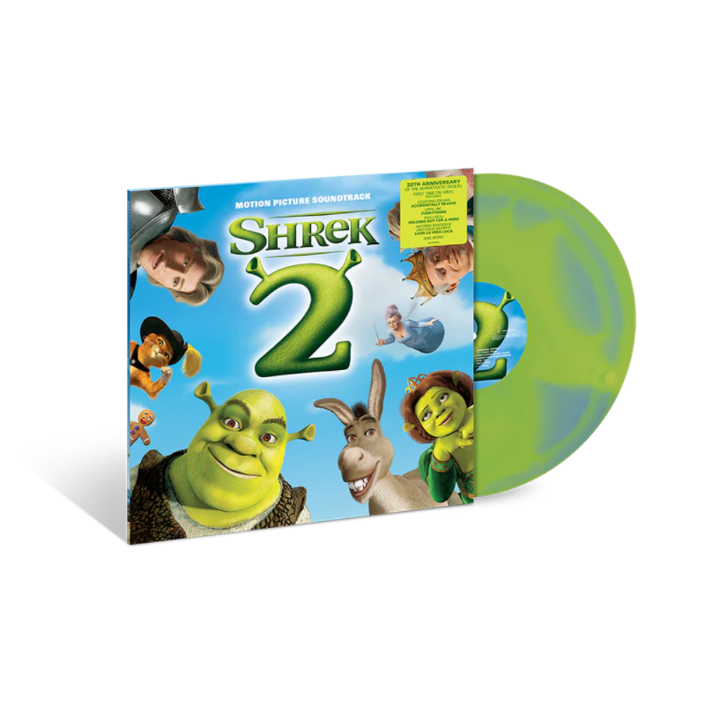 Shrek 2 (Original Motion Picture Soundtrack) - Vinyle Bleu ciel & Vert