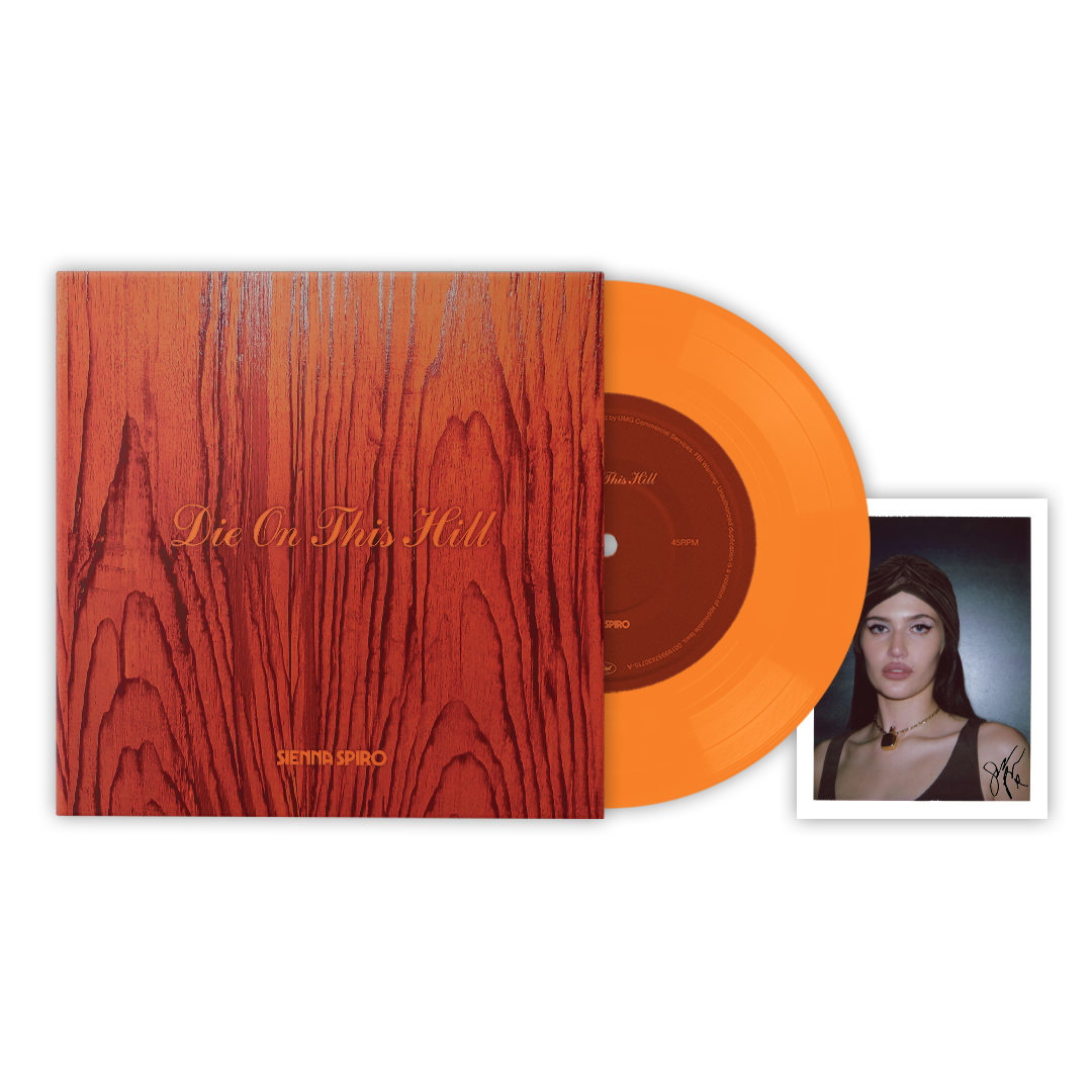 Sienna Spiro - Die On This Hill - Vinyle 45T Orange + Artcard dédicacée