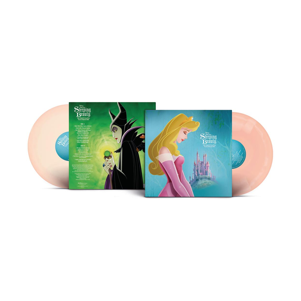 Disney - La Belle au Bois Dormant - Vinyle blanc & rose - Tirage limité