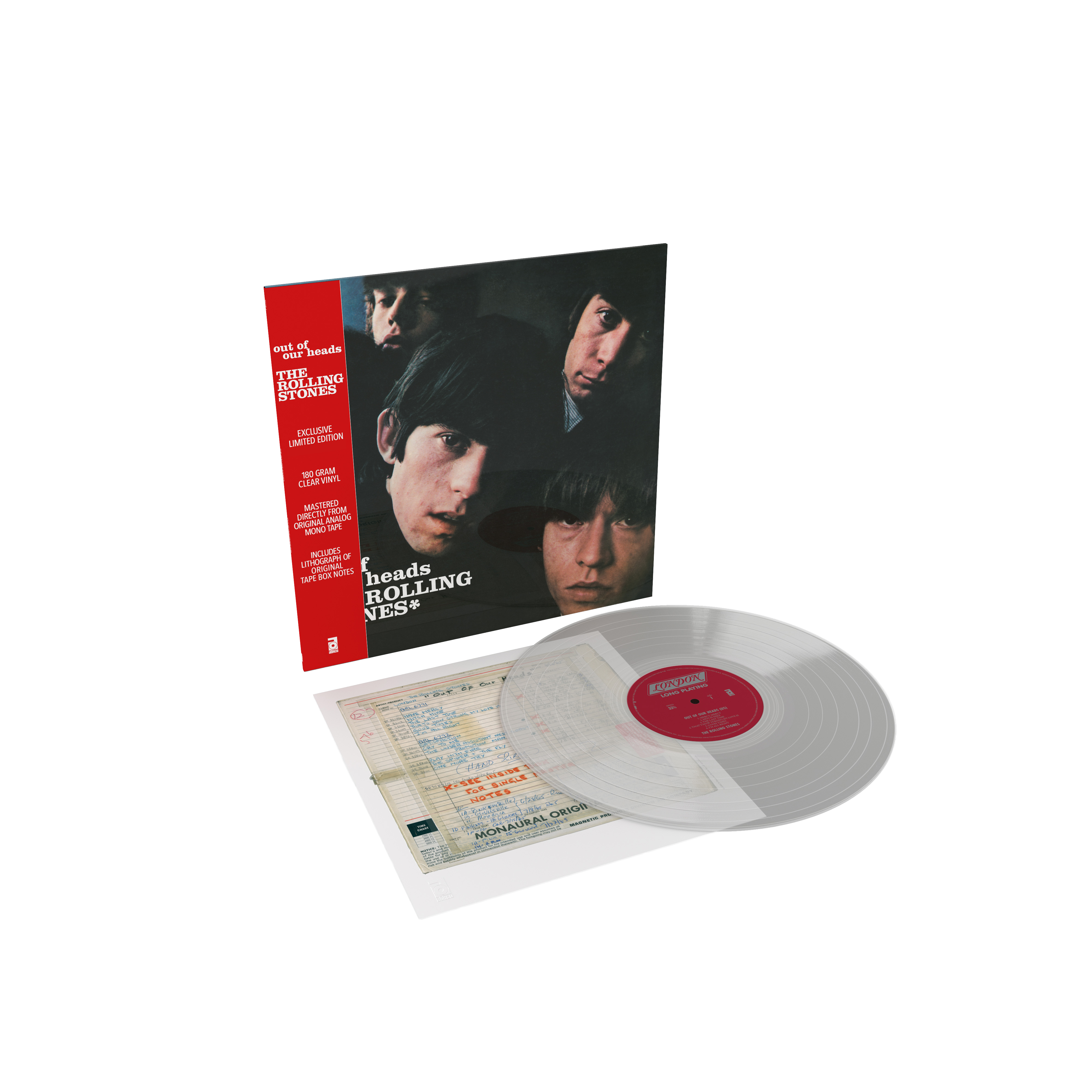 The Rolling Stones - Out of Our Heads (US version) - Vinyle Clear
