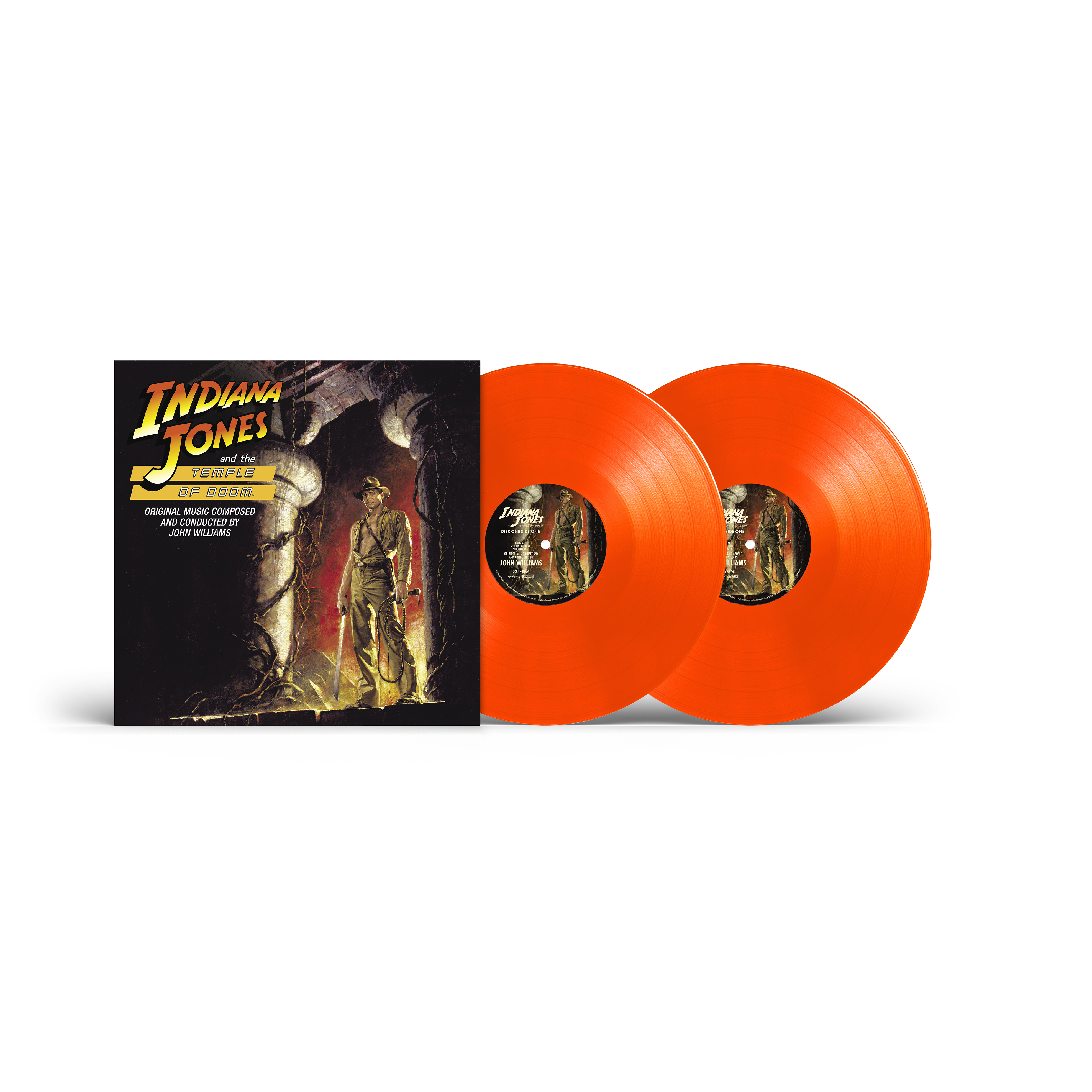 John Williams - Indiana Jones and the Temple of Doom - Double Vinyle Orange