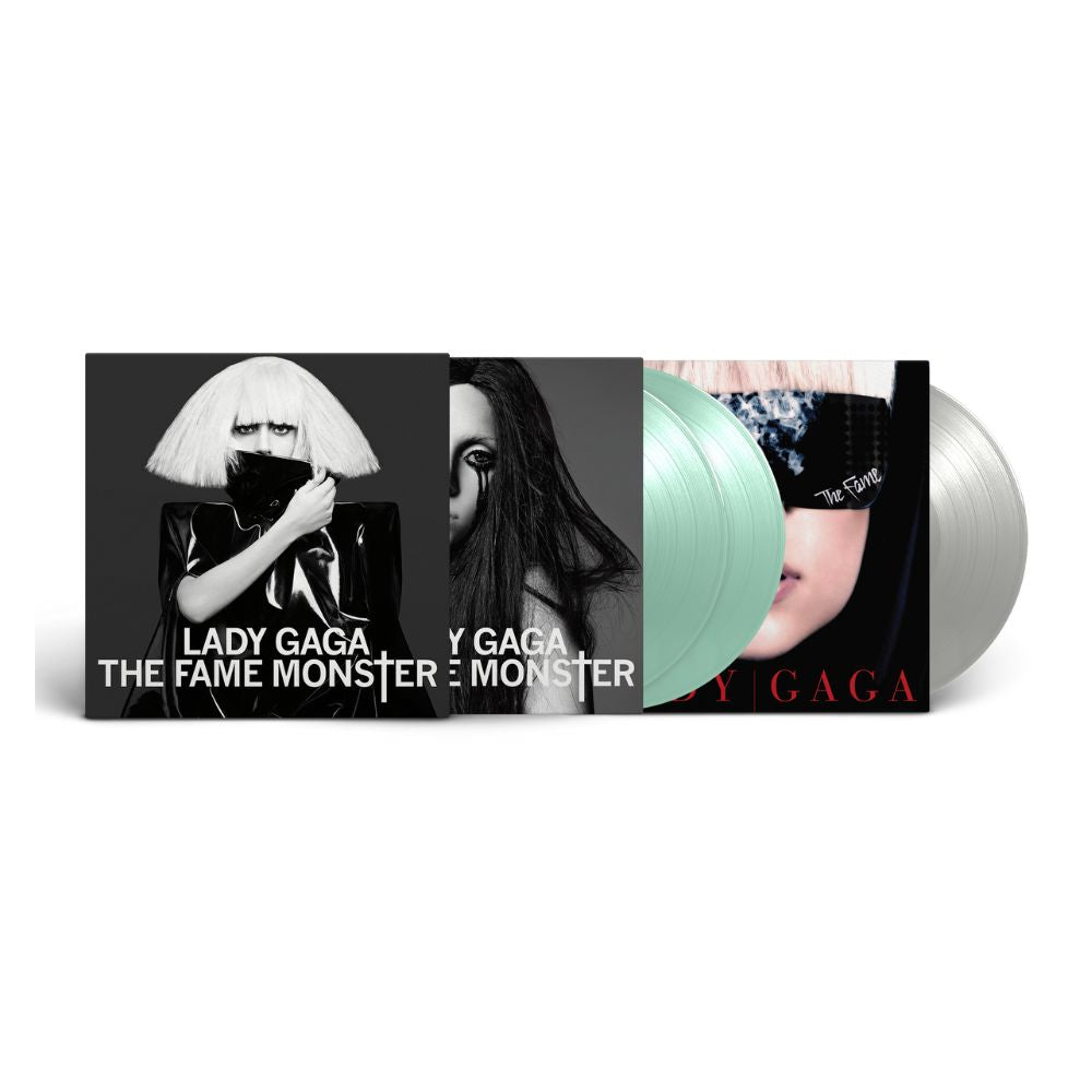 Lady Gaga - The Fame Monster - Triple Vinyle Argent & Vert