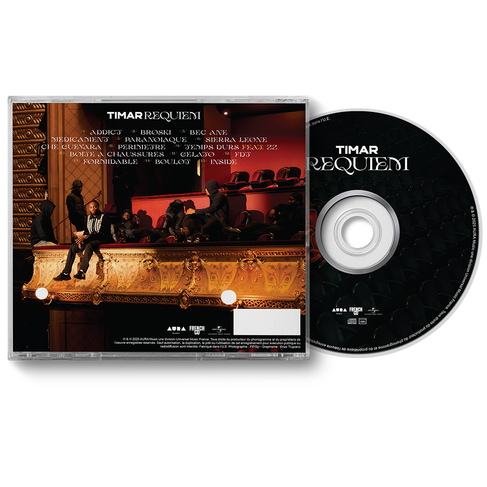 Timar - Requiem - Pack CD Dédicacé + T-shirt