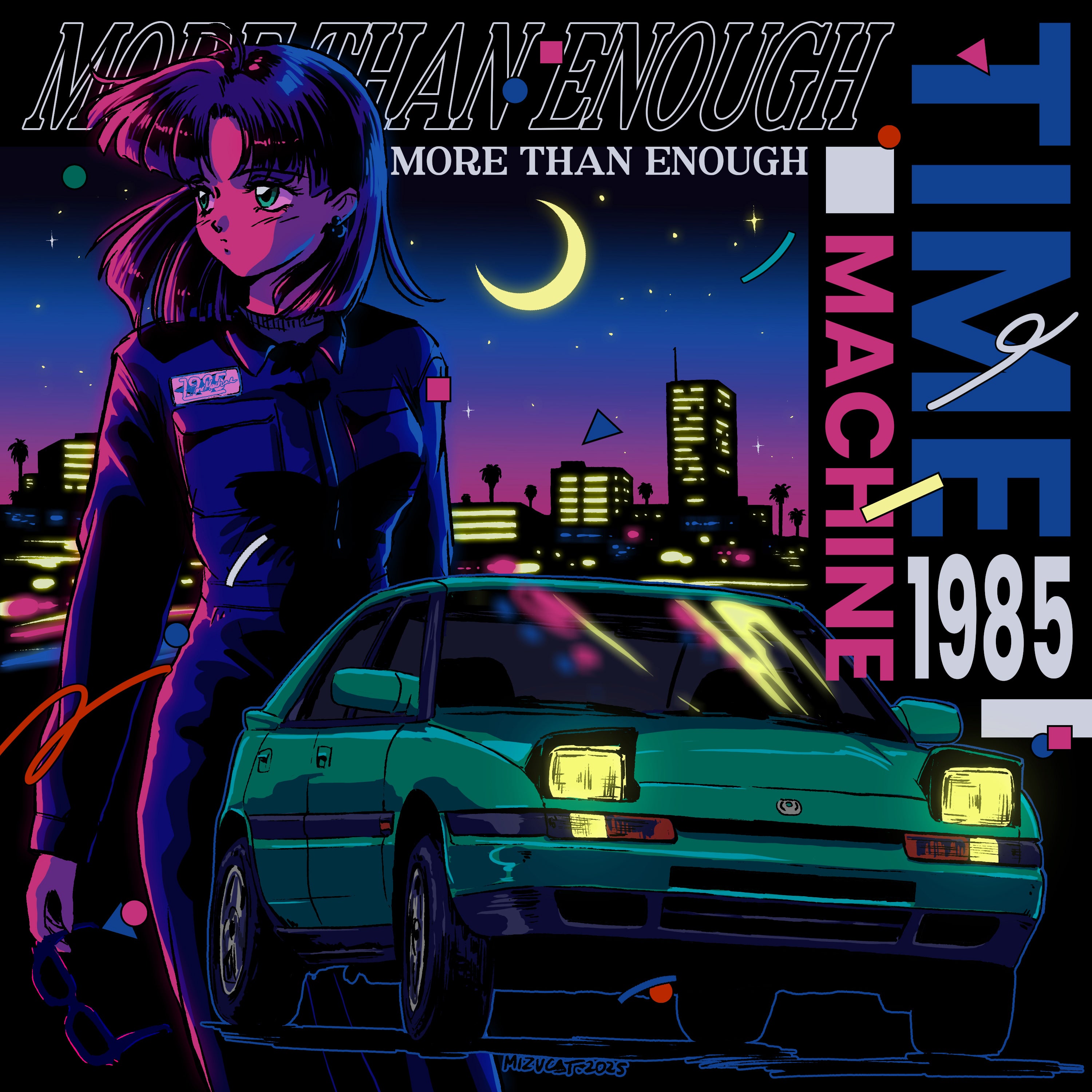 TimeMachine1985 - More Than Enough - Vinyle dédicacé