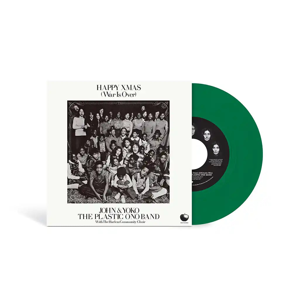 John Lennon, Yoko Ono, Thomas Newman - WAR IS OVER! Inspired By The Music Of John & Yoko - Vinyle Vert 45T Exclusif