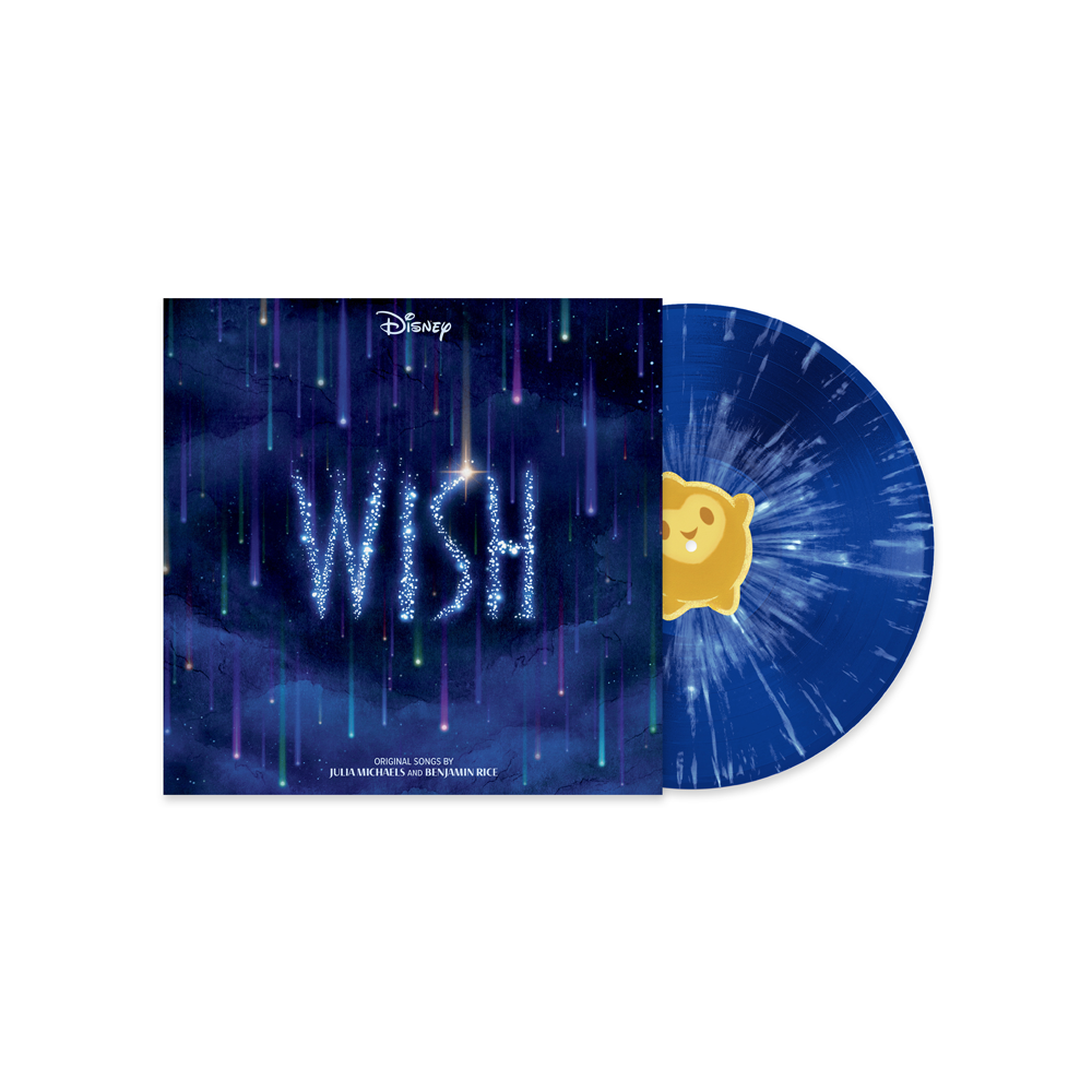 Julia Michaels and Benjamin Rice - Wish, Asha et la bonne étoile - Vinyle Bleu