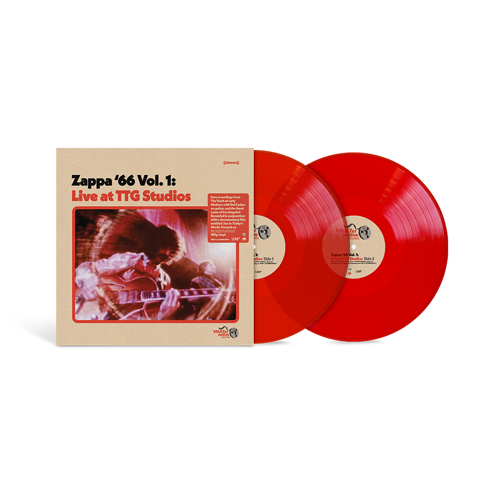 Frank Zappa - Zappa '66 Vol. 1: Live At TTG Studios - Double Vinyle Rouge