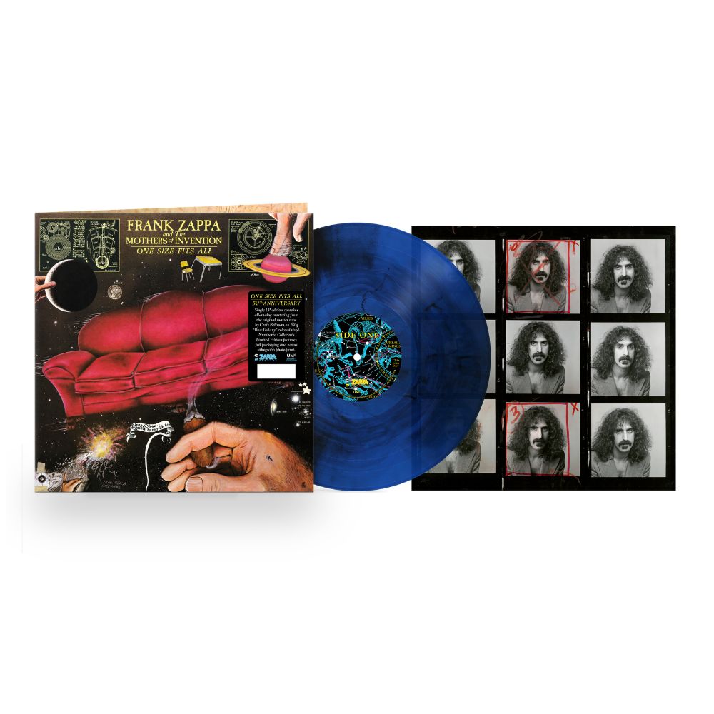 Frank Zappa - One Size Fits All - Vinyle Blue Galaxy (Édition exclusive limitée et numérotée)