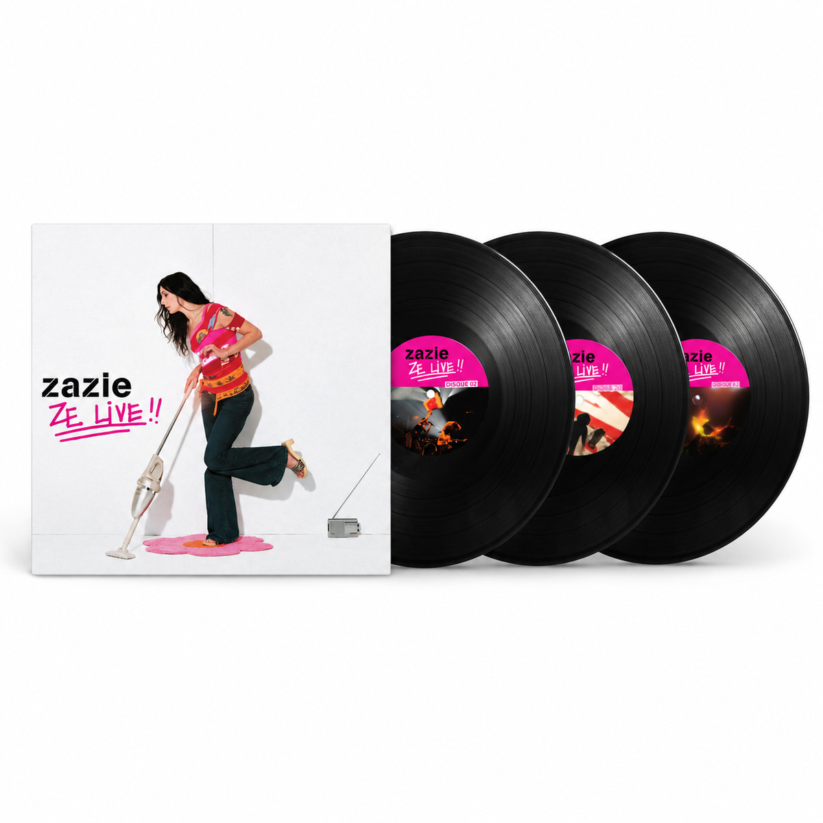 Zazie - Ze Live - Triple Vinyle
