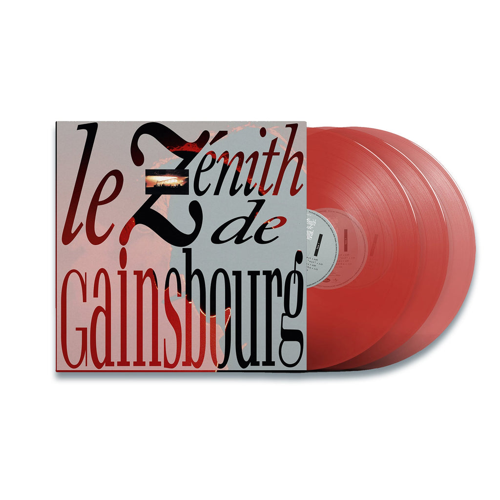 Serge Gainsbourg - Le Zénith de Gainsbourg - Triple Vinyle Rouge