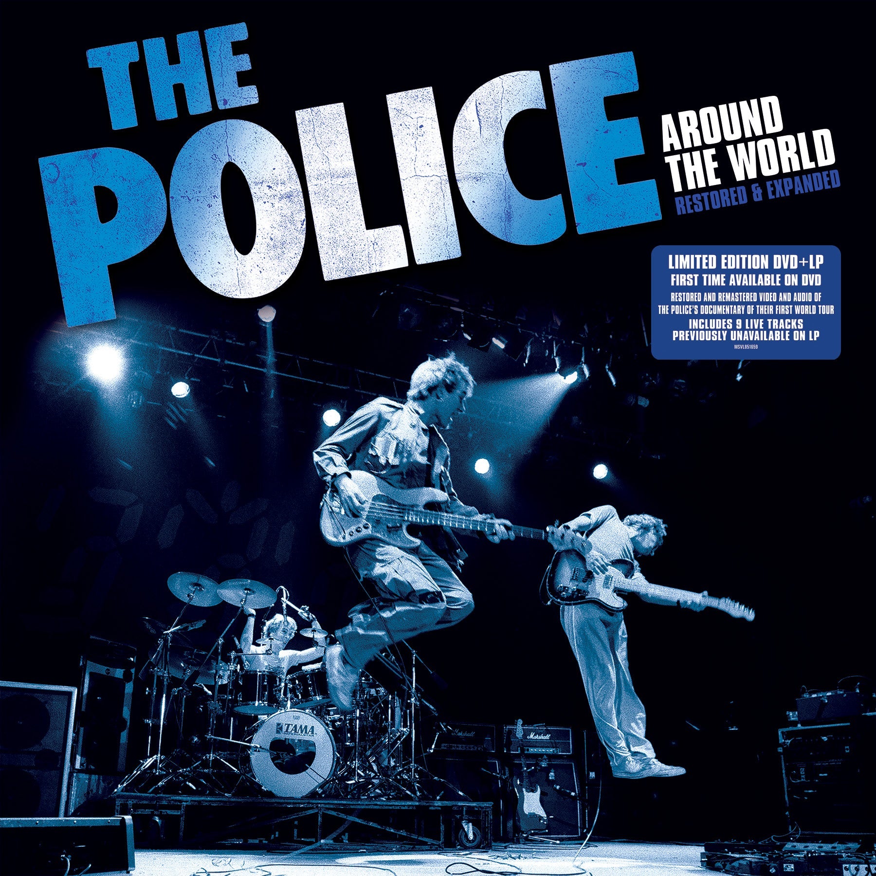 The Police - Around The World - Vinyle Bleu + DVD