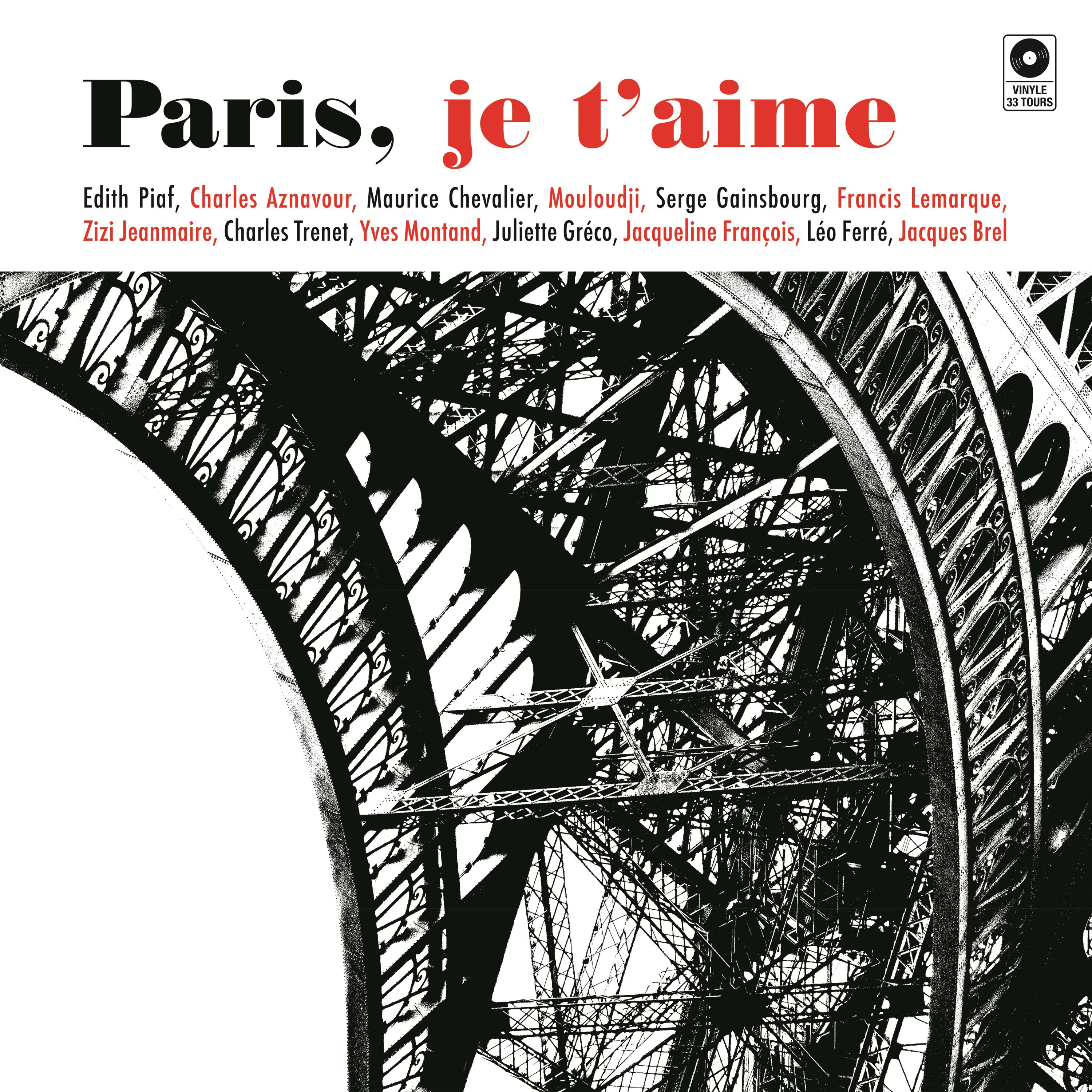 Paris je t'aime - Vinyle