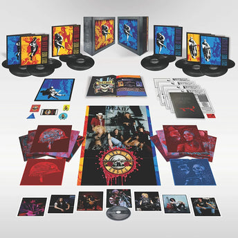 Guns N’ Roses - Use Your Illusion I & II - Coffret 12 vinyles + Blue ray