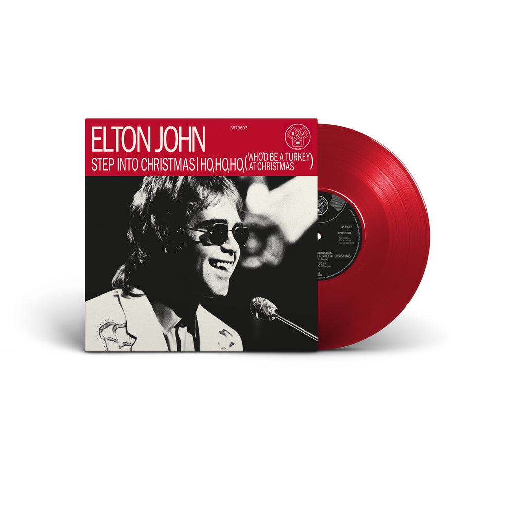 Elton John - Step Into Christmas - Vinyle rouge