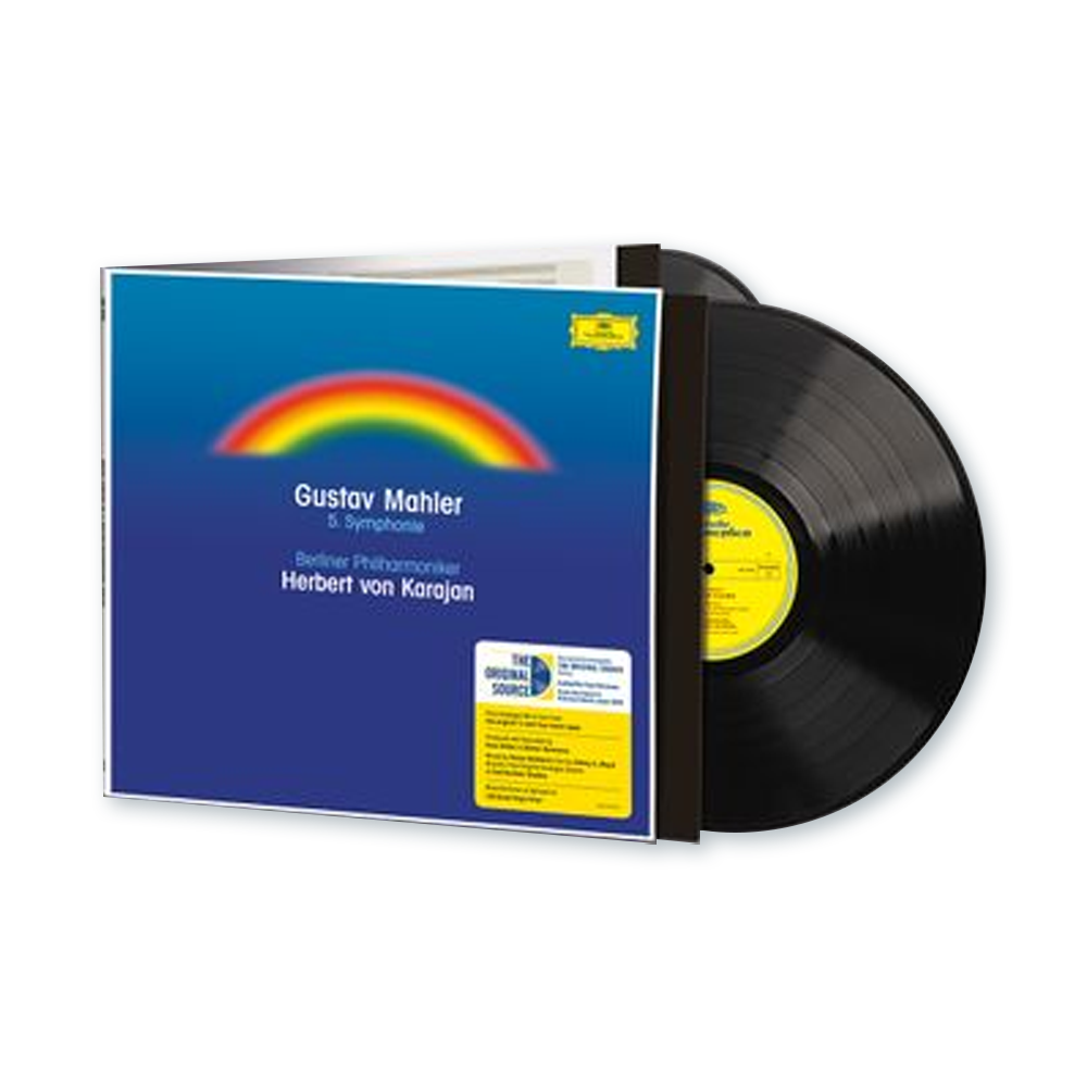 Herbert von Karajan & Berliner Philharmoniker - Gustav Mahler : Symphony No. 5 - Vinyle Audiophile The Original Source Series