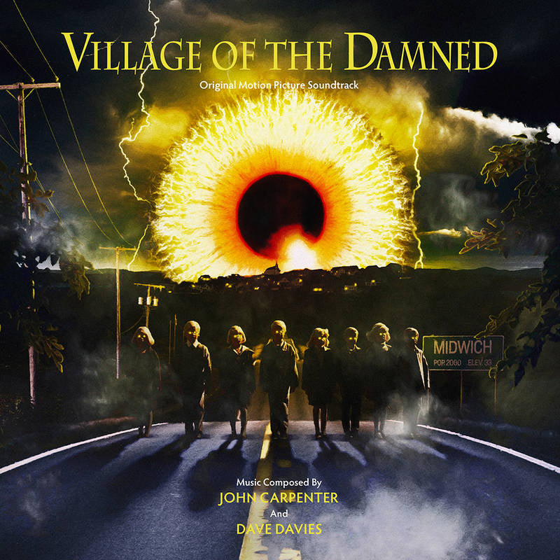 John Carpenter - Village Of The Damned - Double Vinyle Orange Marbré