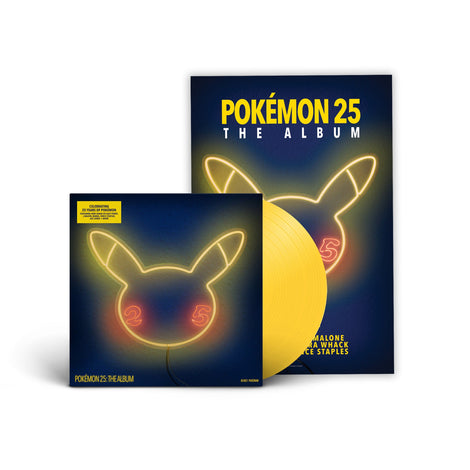 Pokémon 25 - The Album - Vinyle Jaune + Poster
