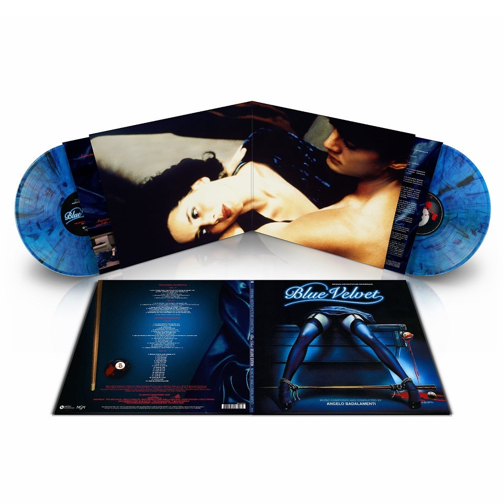 Angelo Badalamenti - Blue Velvet - Double Vinyle Bleu Marbré