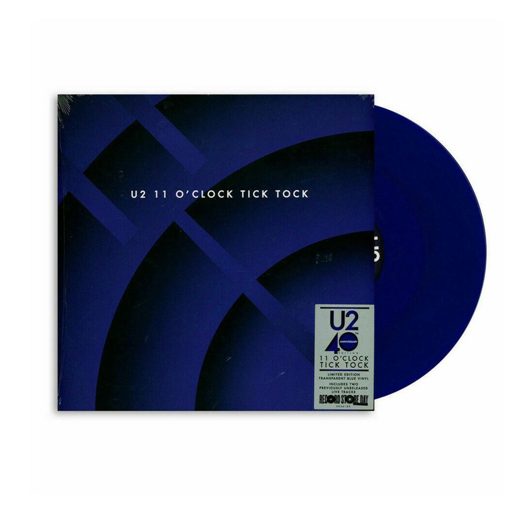 U2 - 11 O'Clock Tick Tock - Vinyle Maxi Bleu
