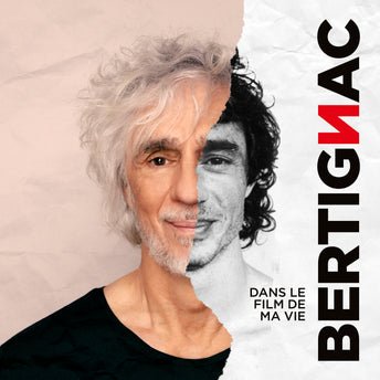 Louis BERTIGNAC - Dans le film de ma vie - Vinyle rouge + Médiator + Carte postale dédicacée